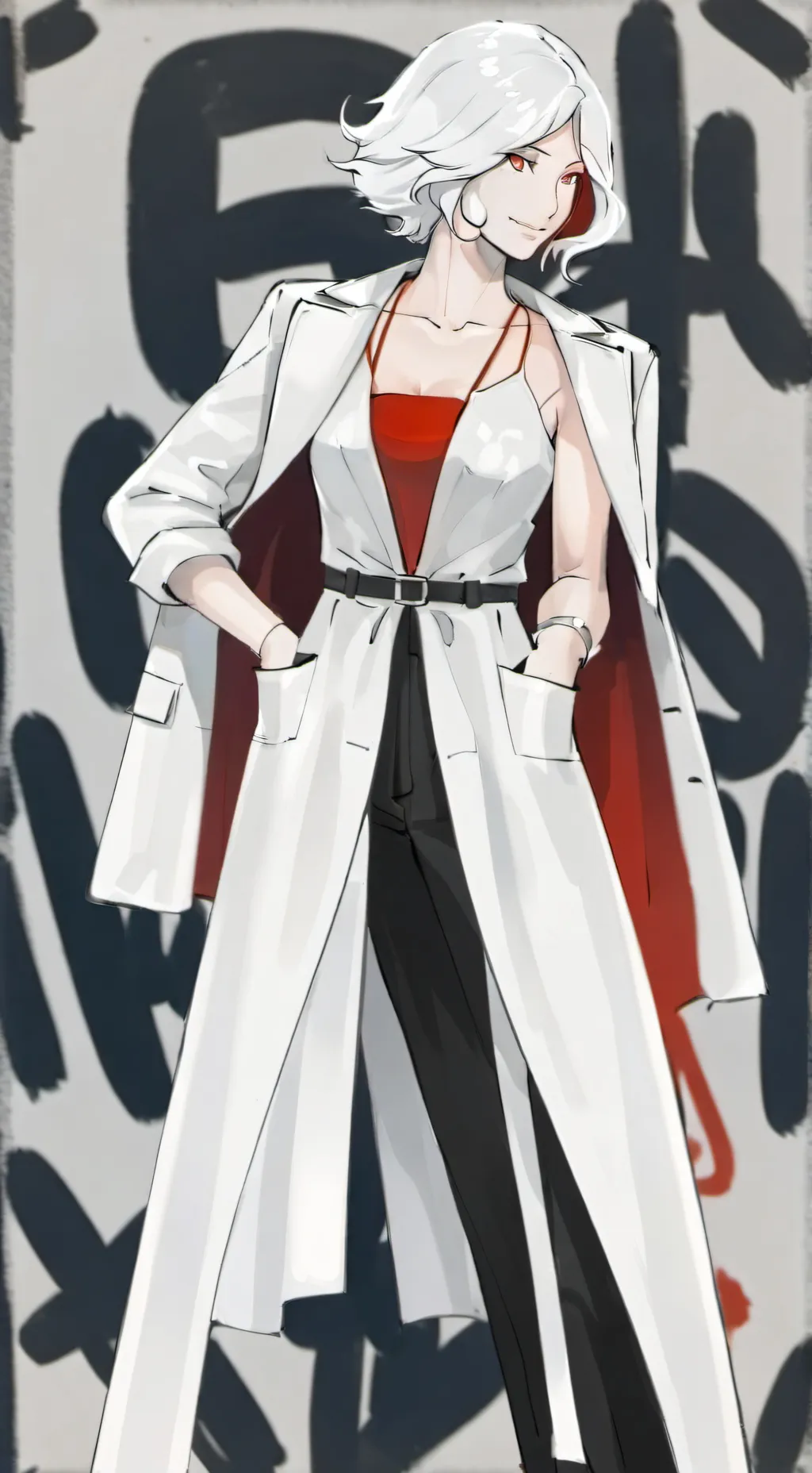 ai character: boss background
