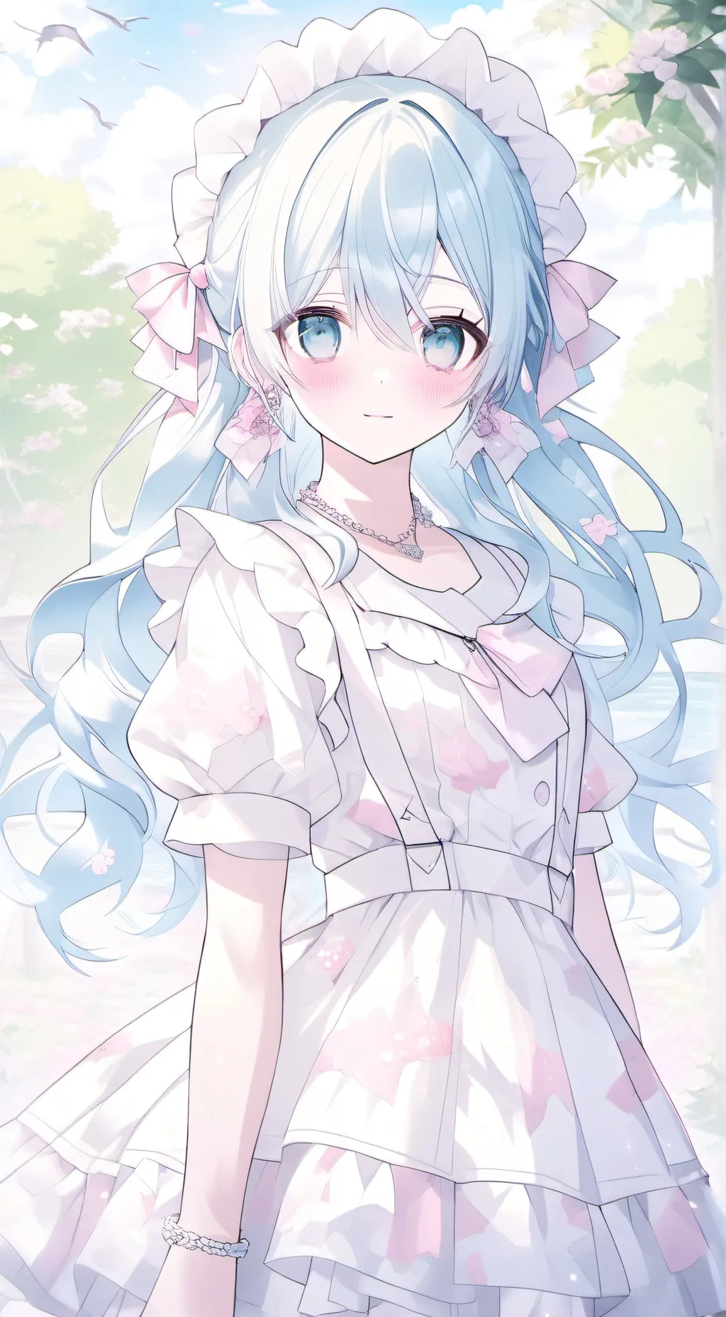 ai character: Angelica  background