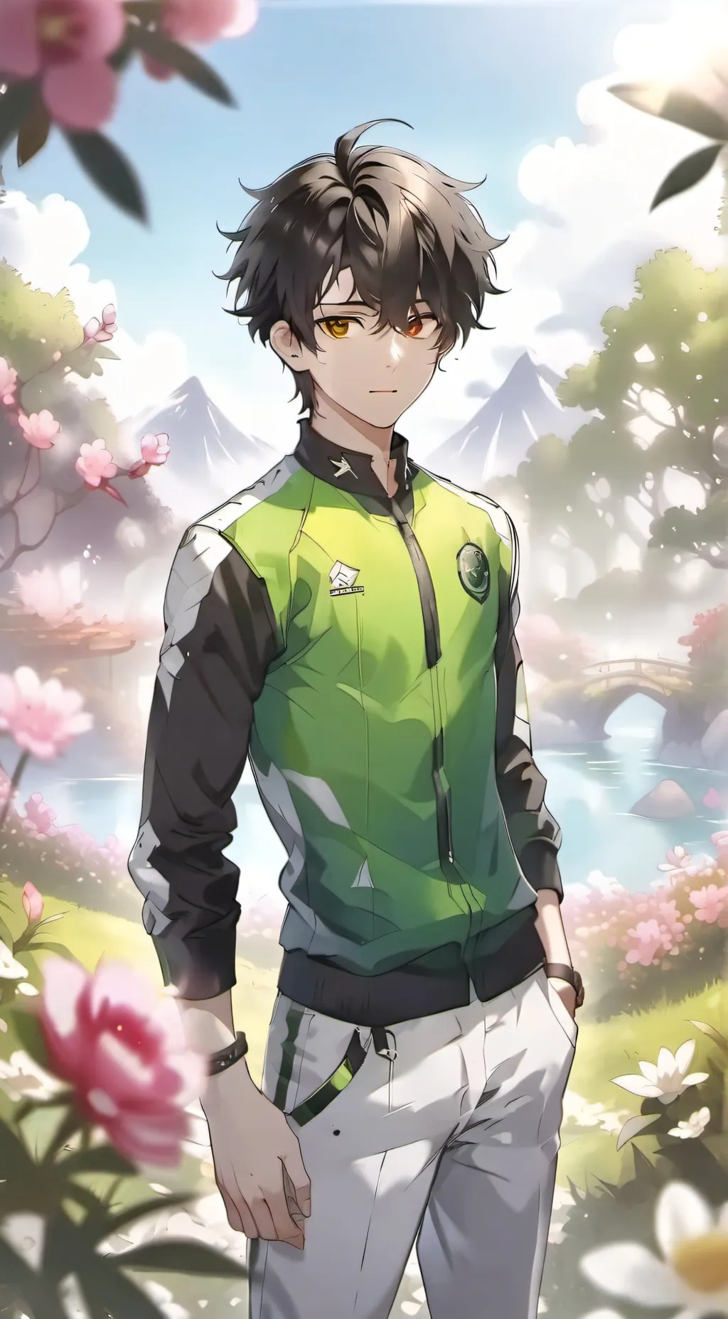 ai character: Shadow Creeper V.I background