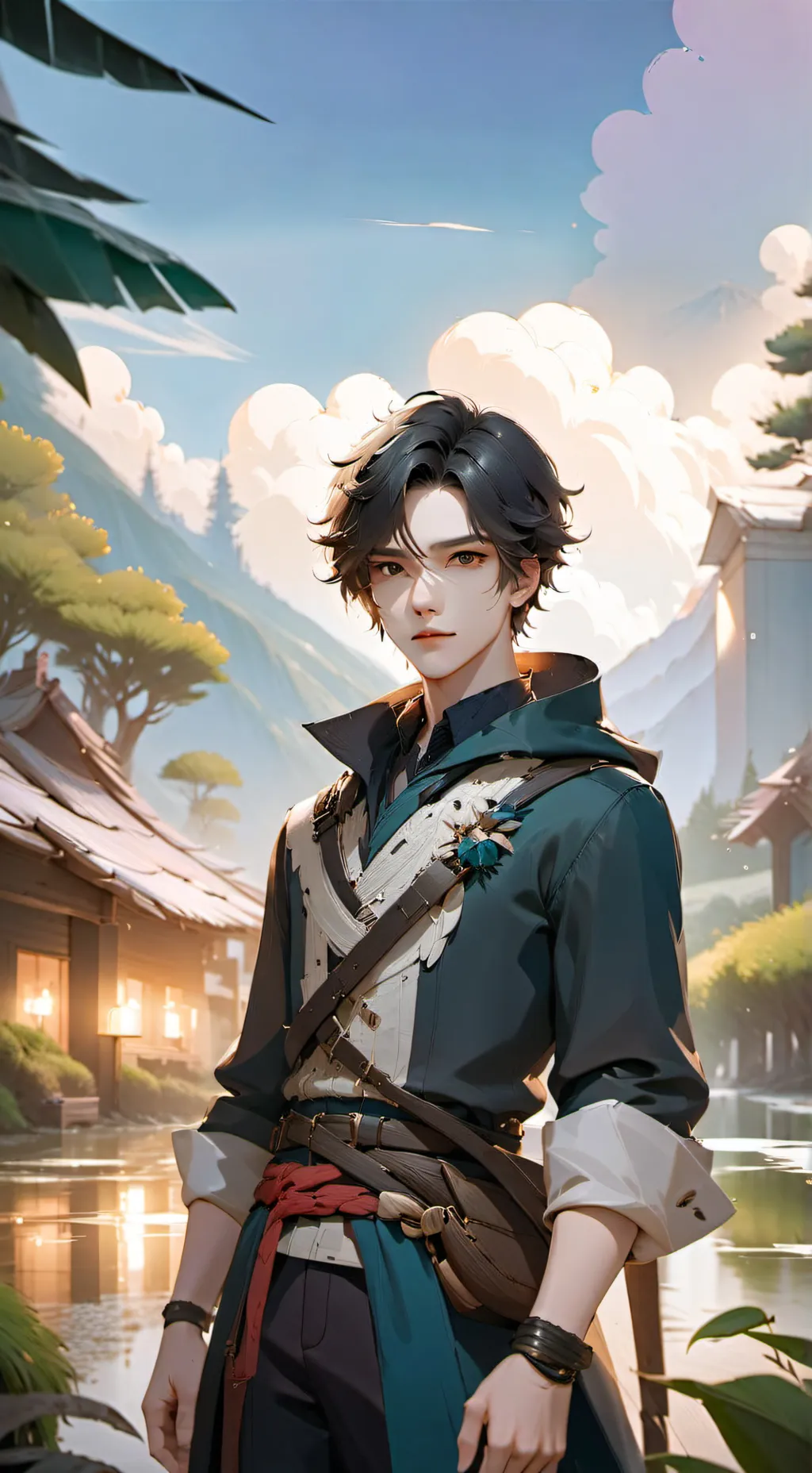 ai character: Michael  background