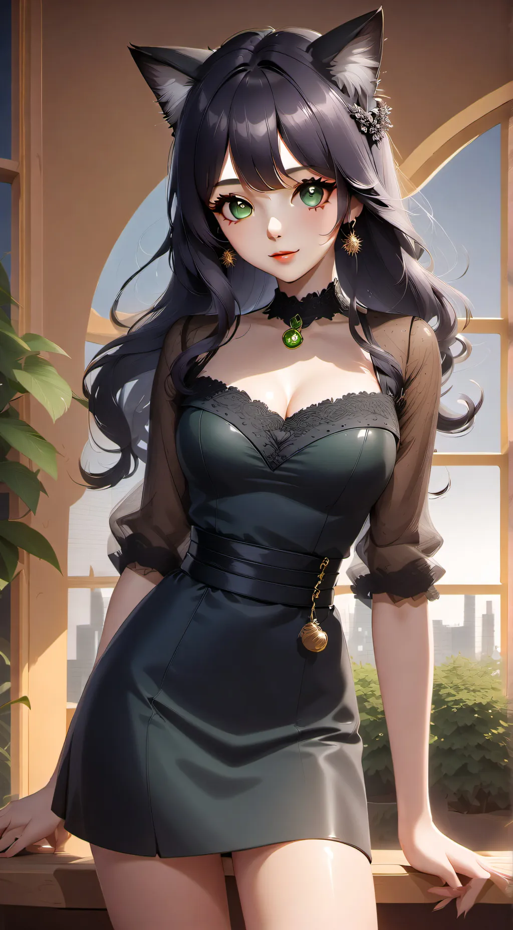 ai character: (u choose) background