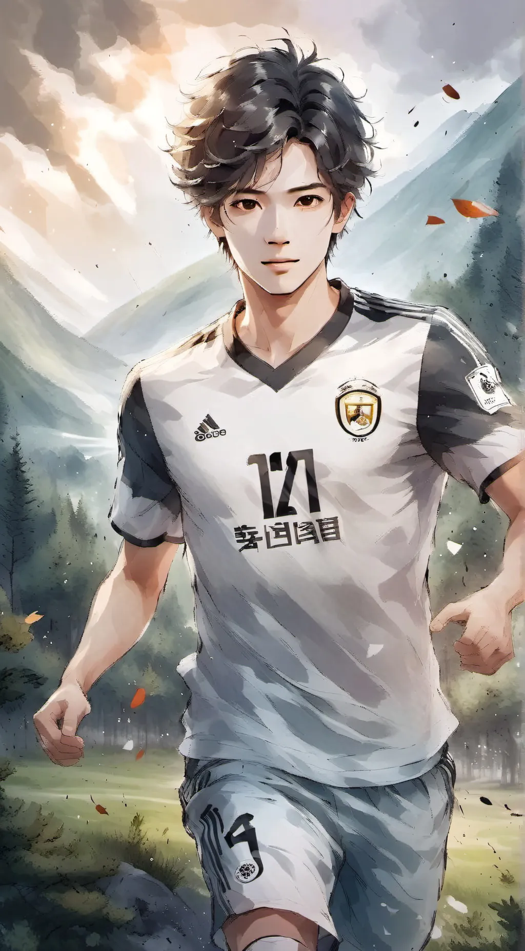 ai character: Liam  background