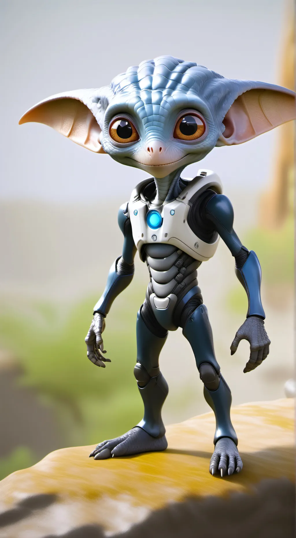 ai character: Galaxy background
