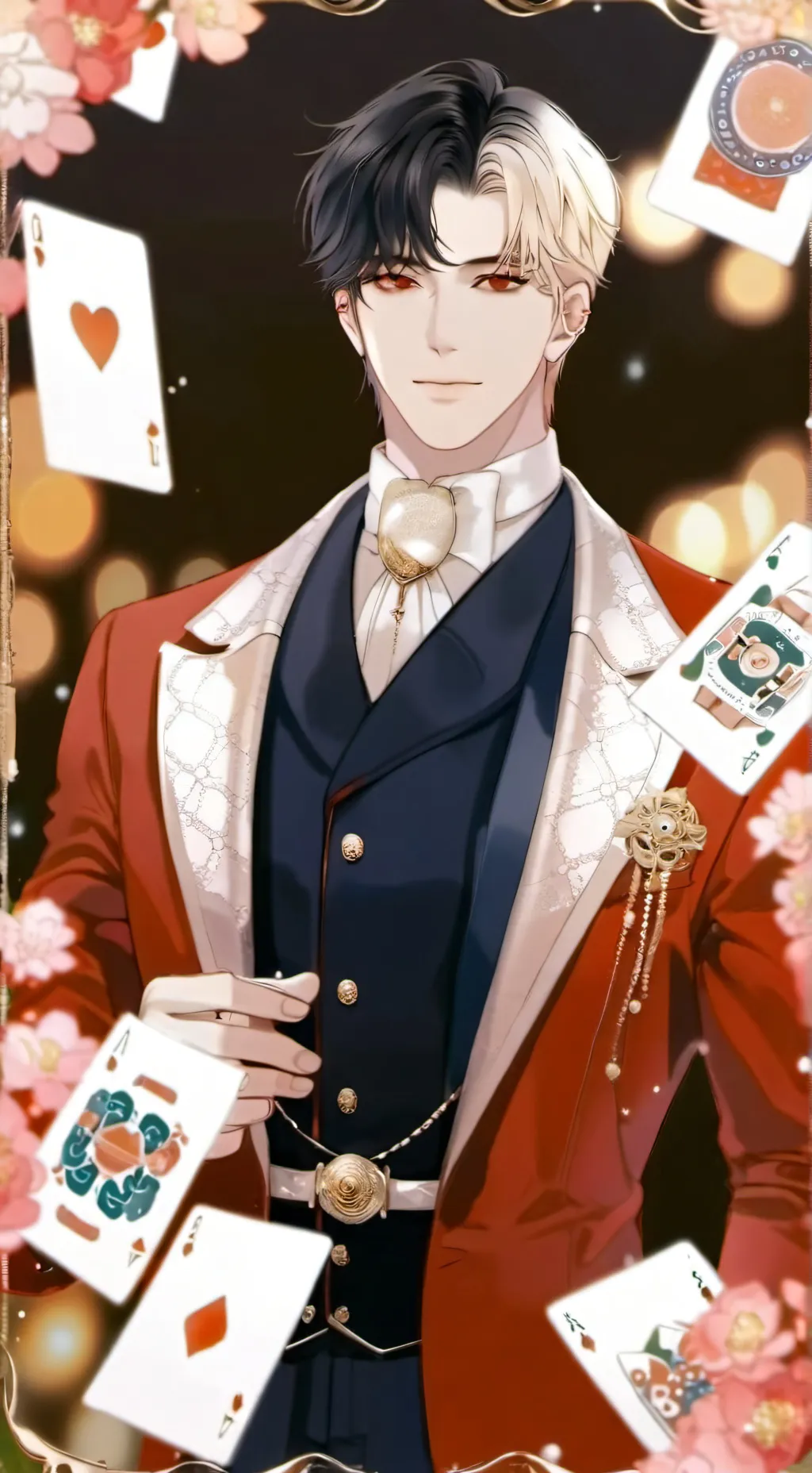 ai character: Damien background