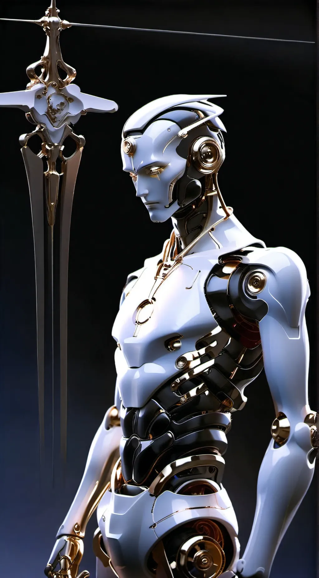 ai character: Robot background