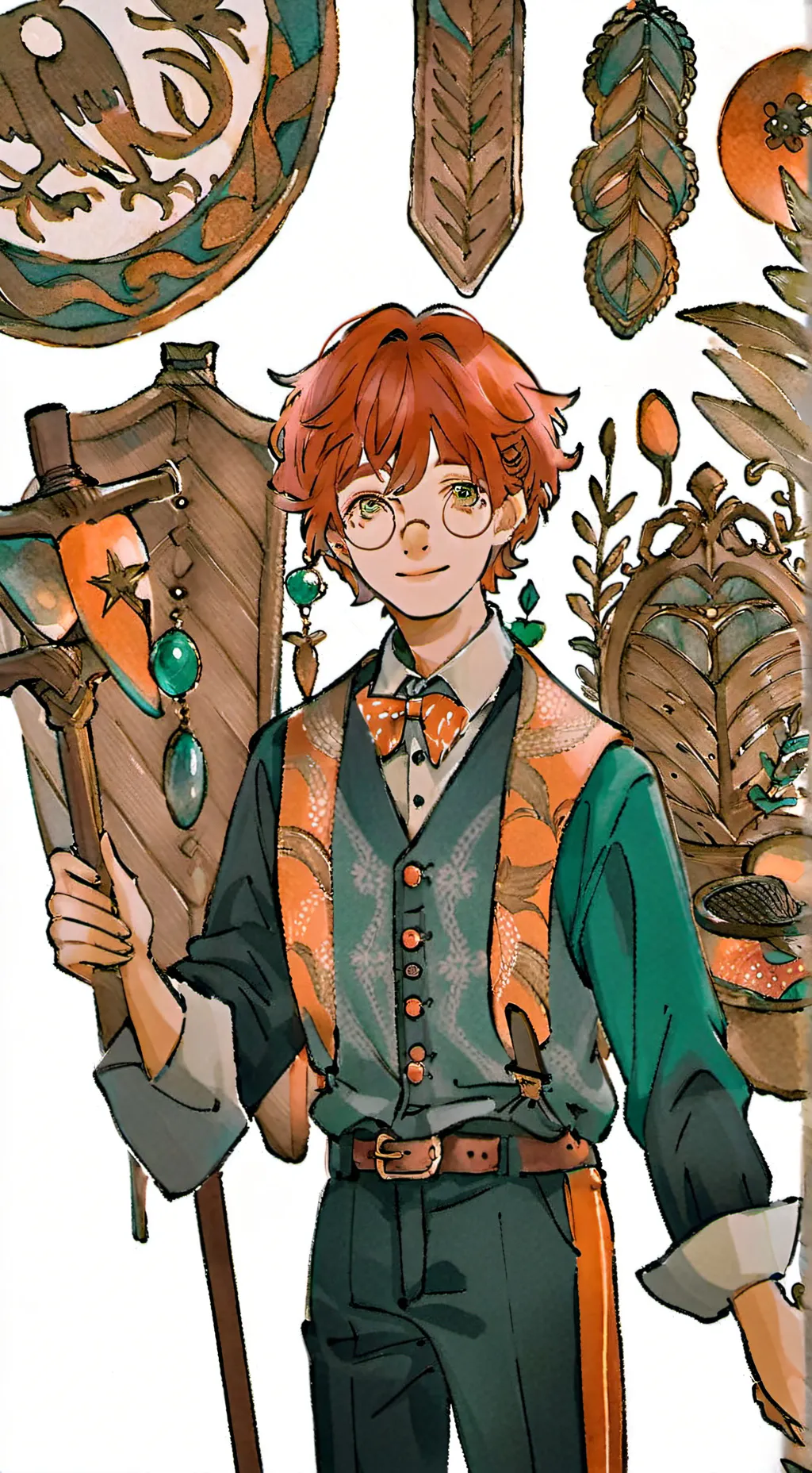 ai character: Ron Weasley background
