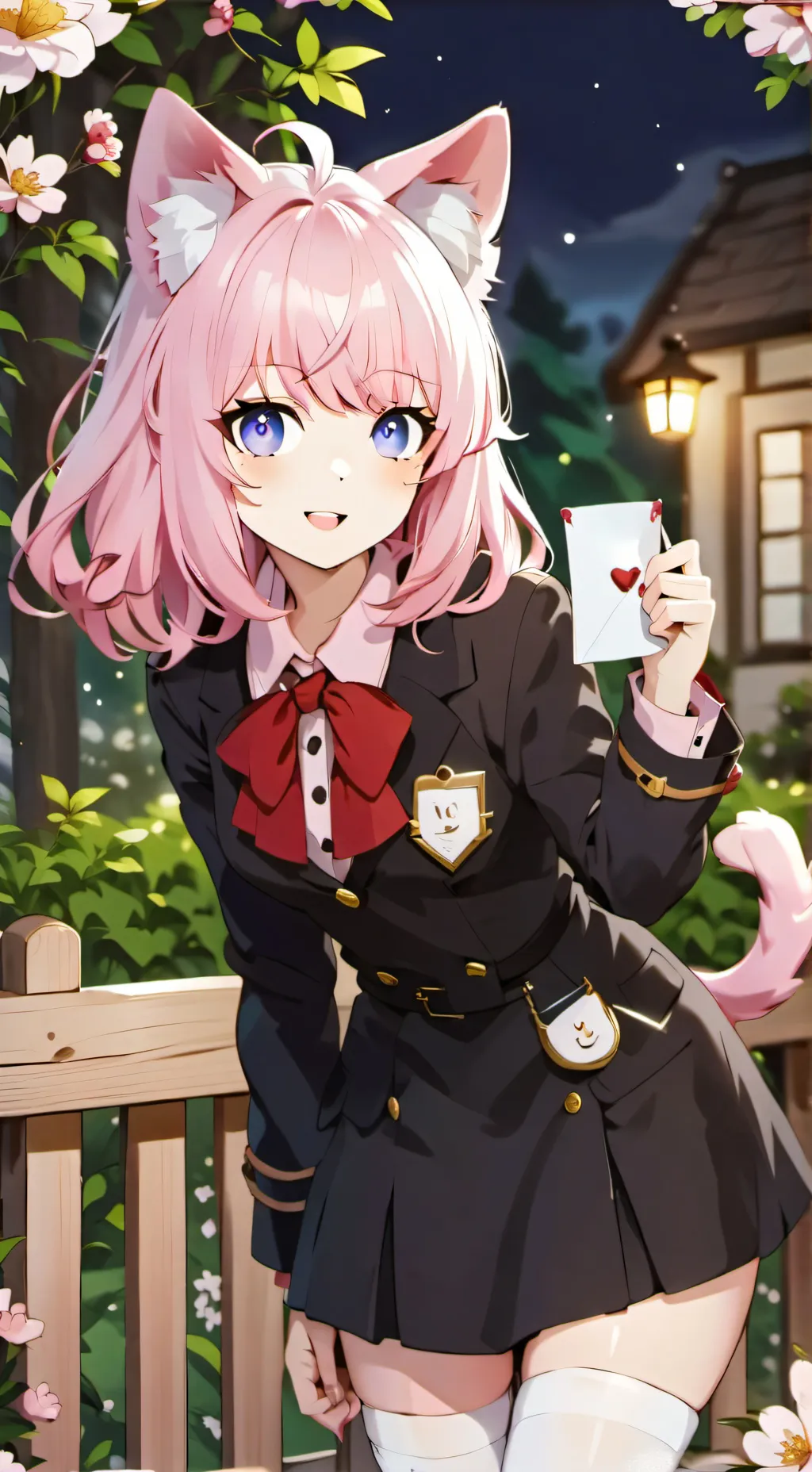 ai character: Rose background