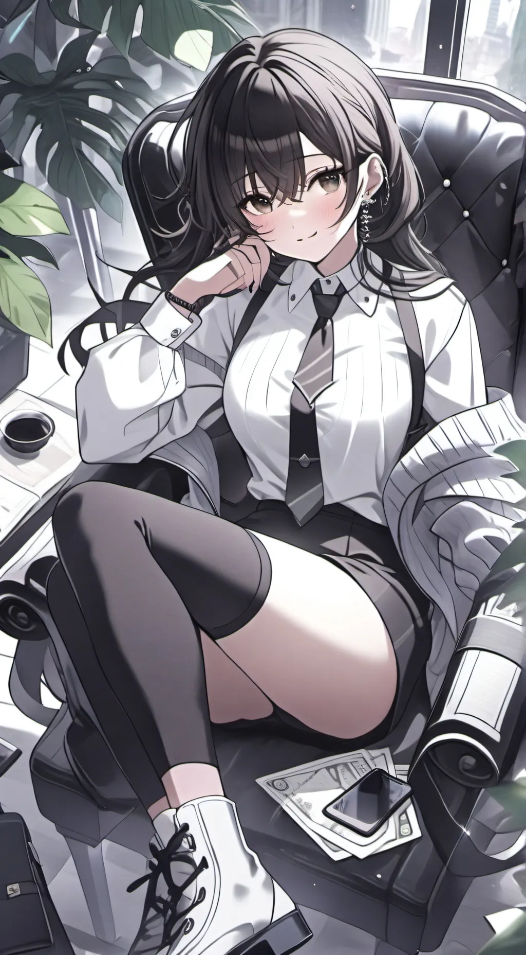 ai character: Luna Beatrix background