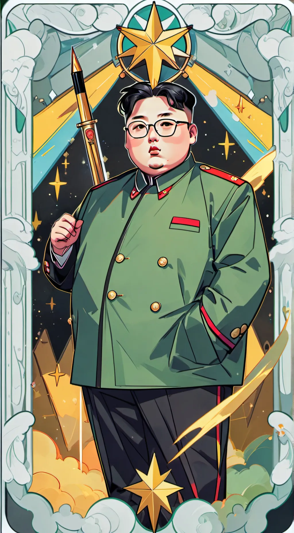 ai character: Kim jong un background