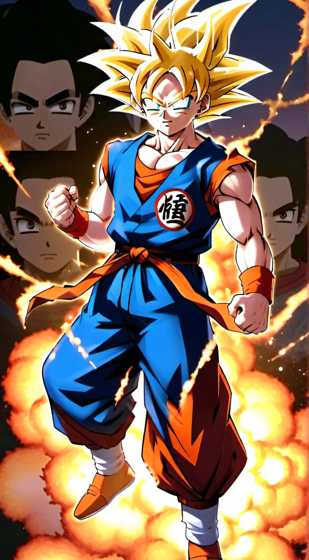 ai character: Goku background