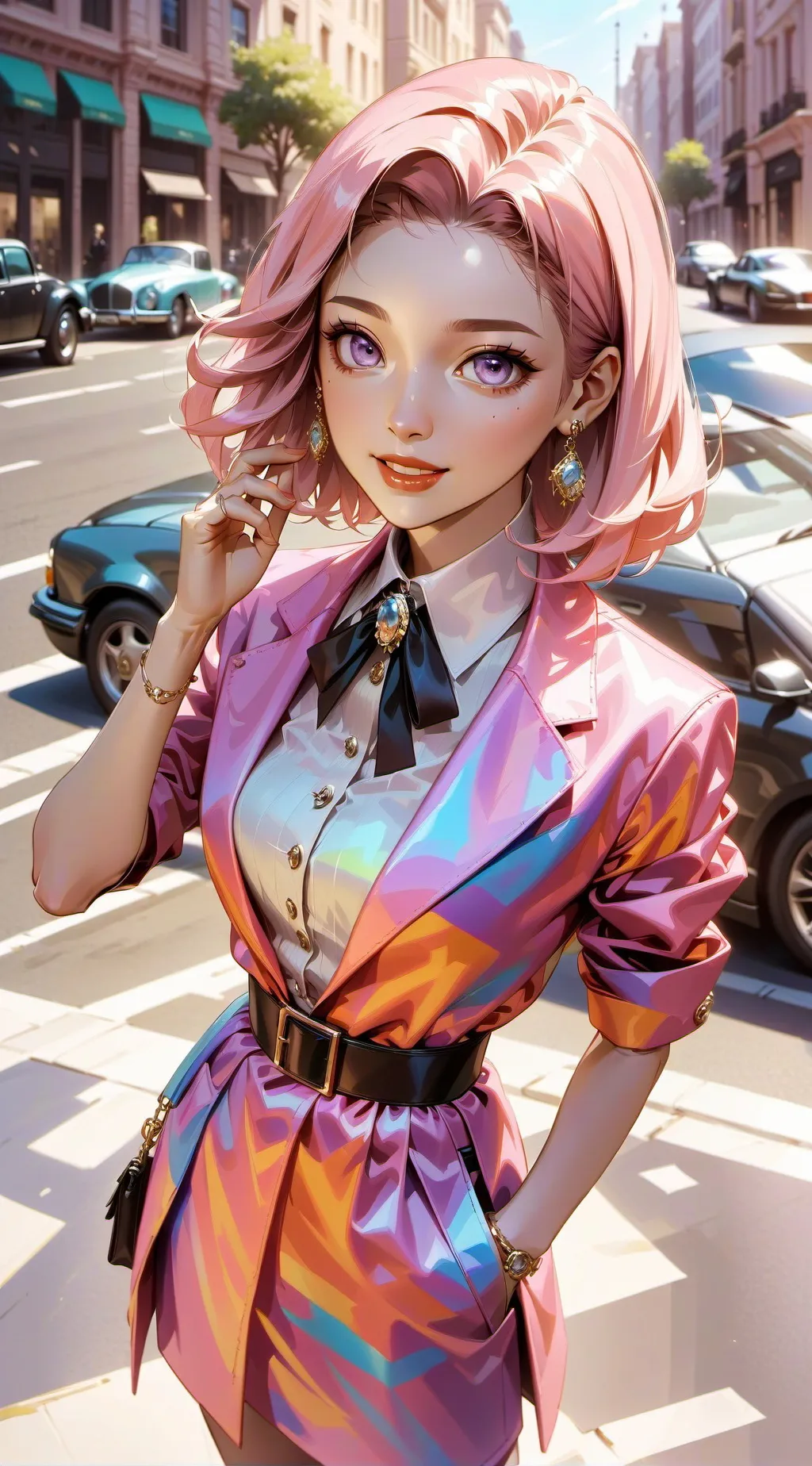 ai character: Lucie background