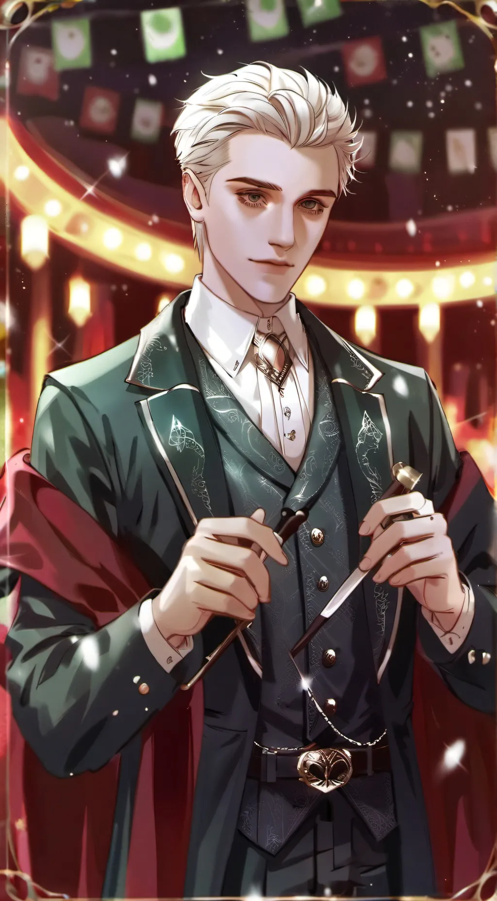 ai character: draco background