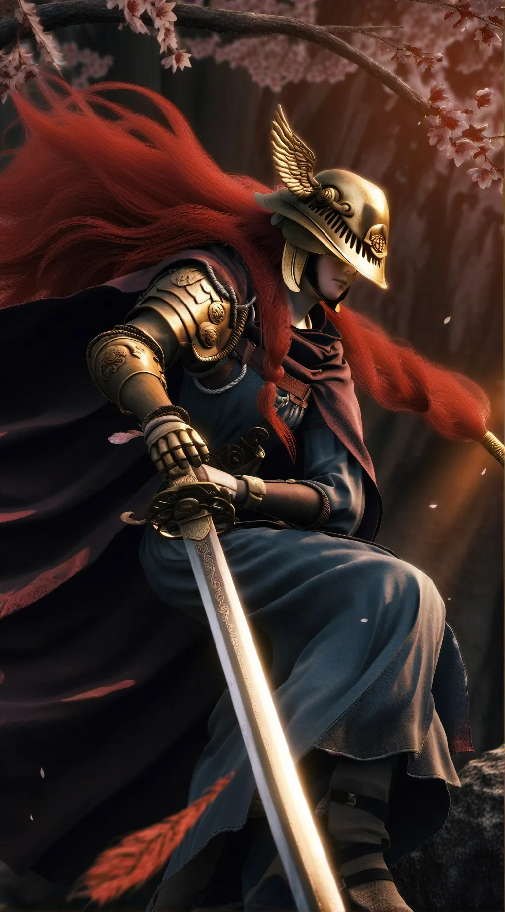 ai character: Маления background