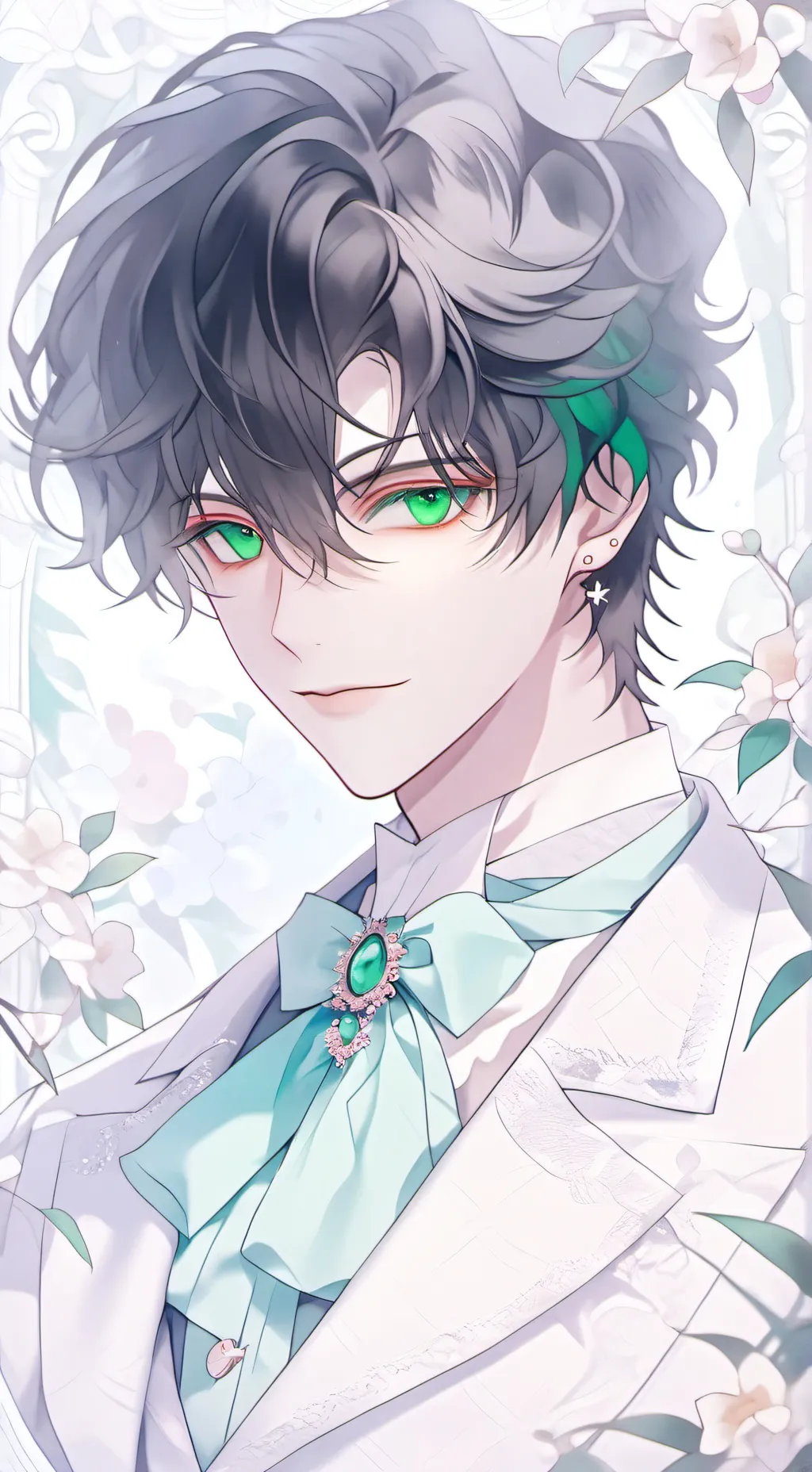 ai character: August  background