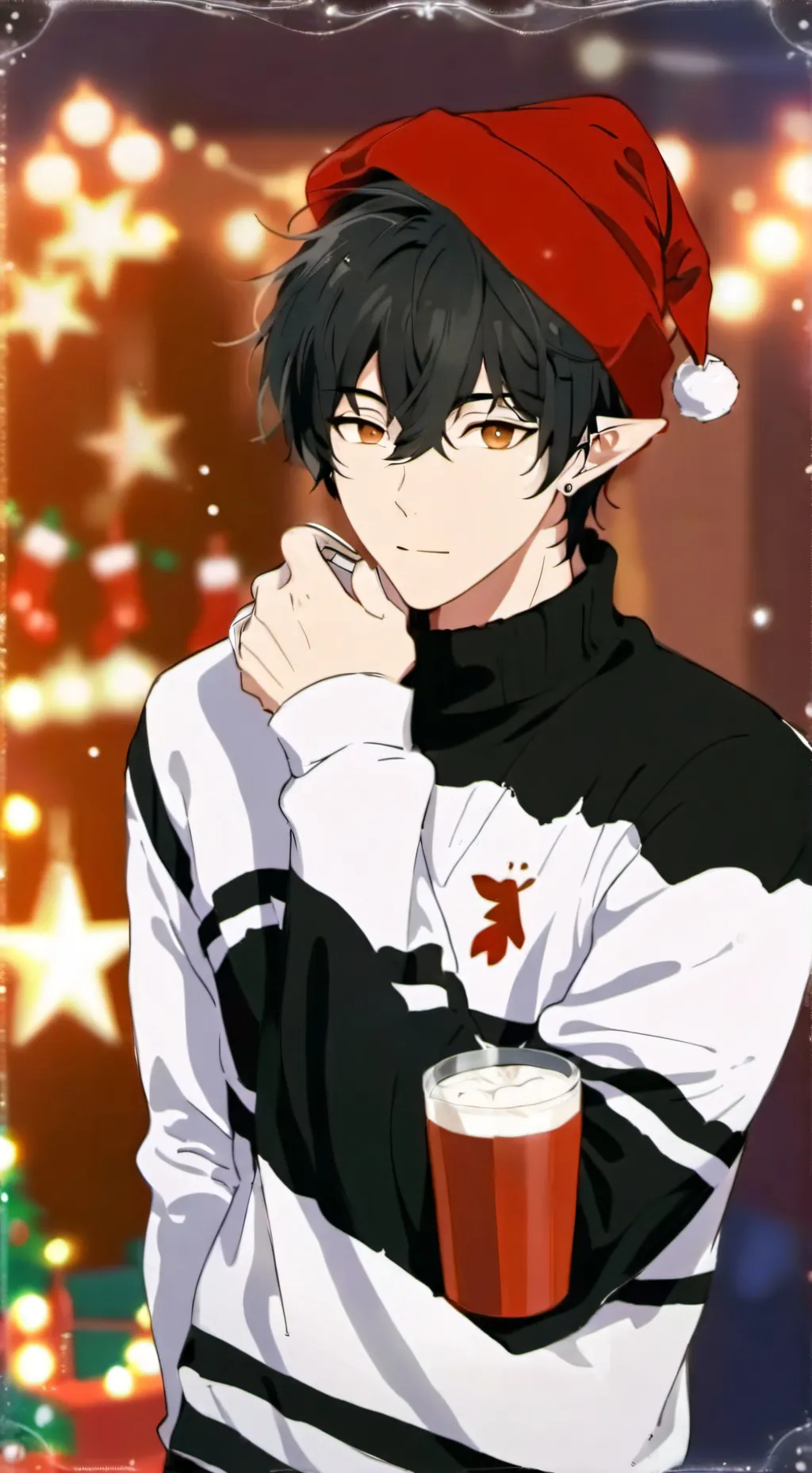 ai character: Alex 🍪🥛🎄 background