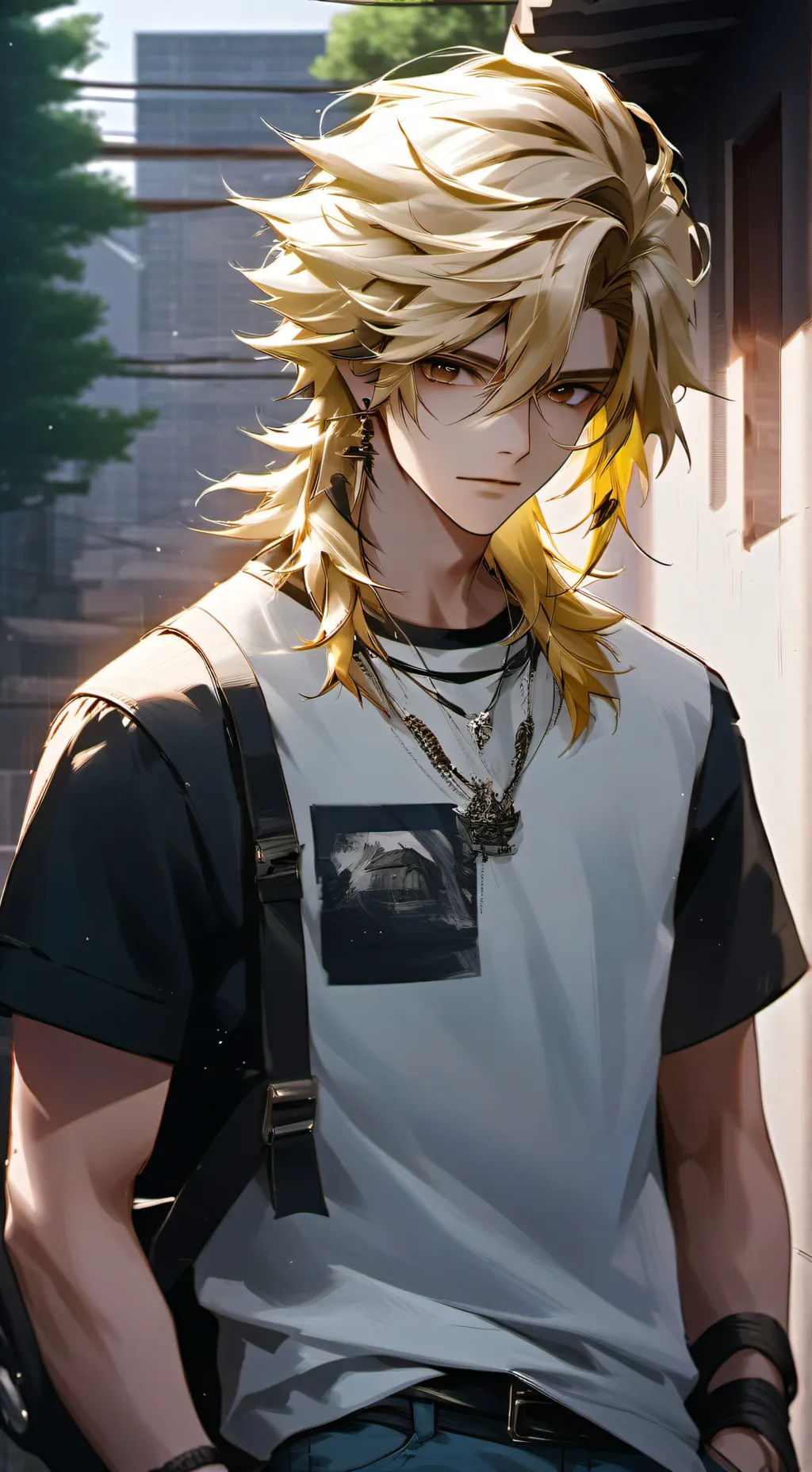 ai character: Zack background