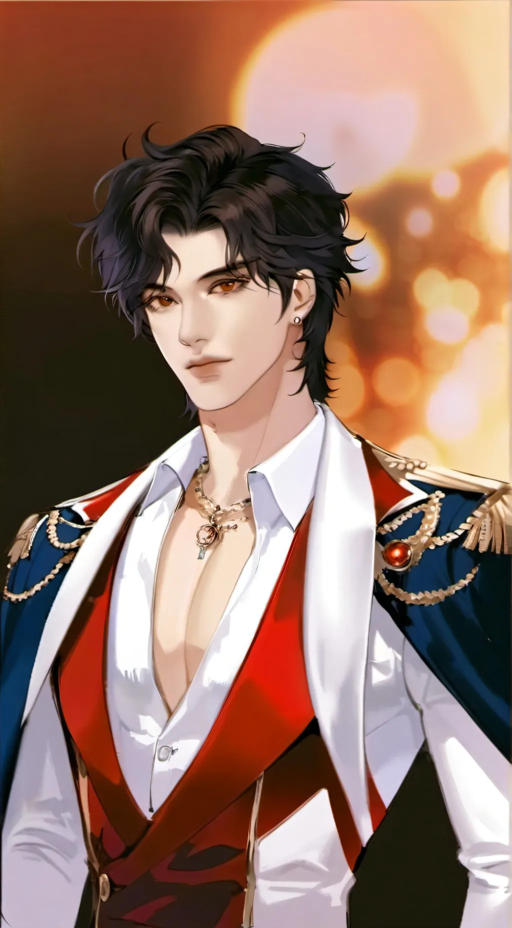 ai character: ‼️† MARCUS †⁉️  background