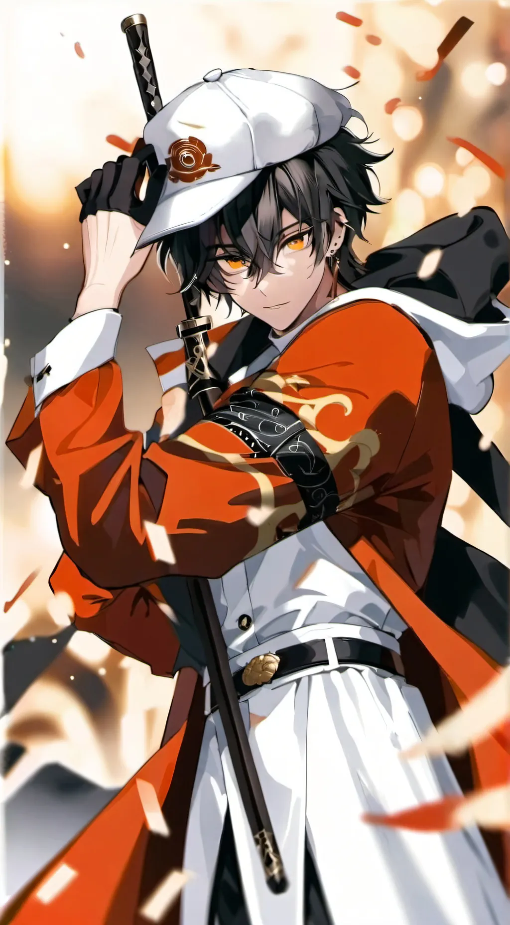 ai character: Oliver  background