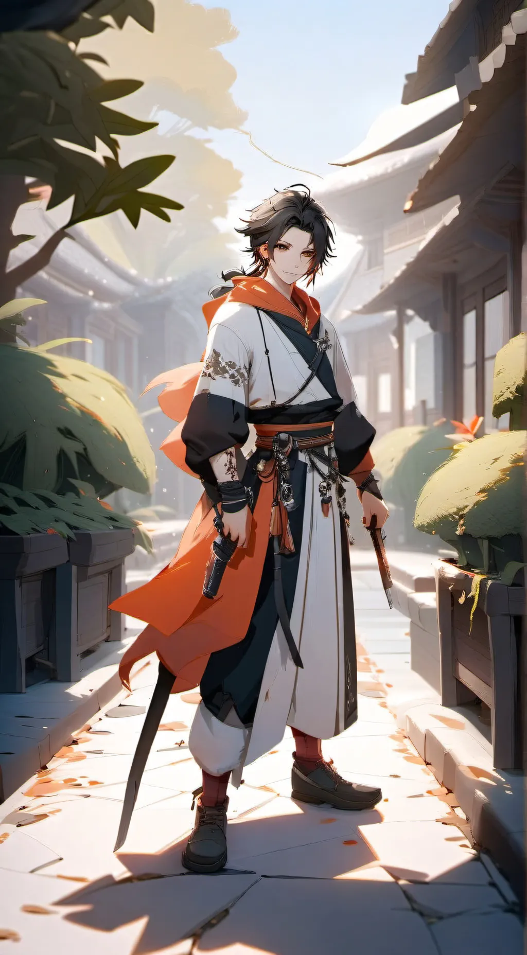 ai character: Akira background