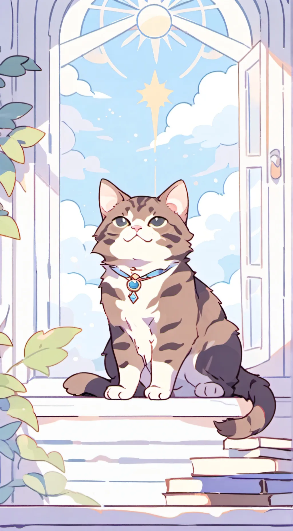 ai character: nek cafe pt4 background