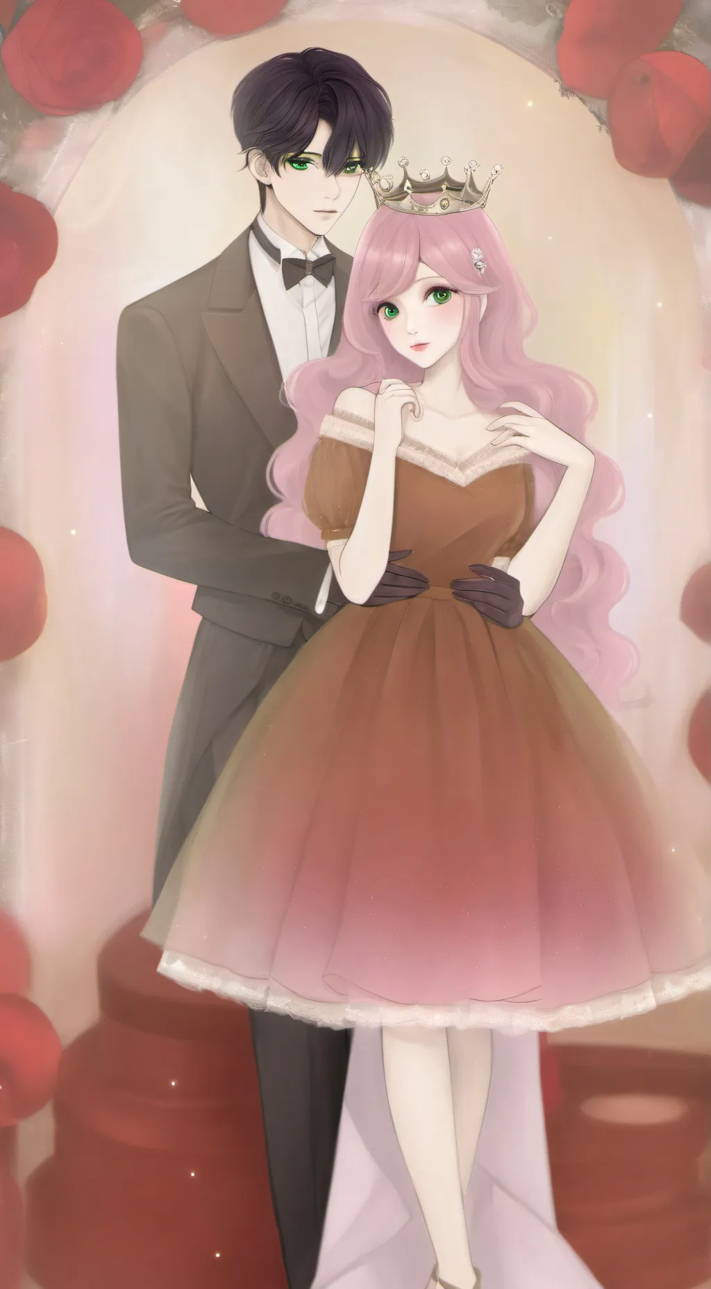 ai character: Alexandra and Alex background