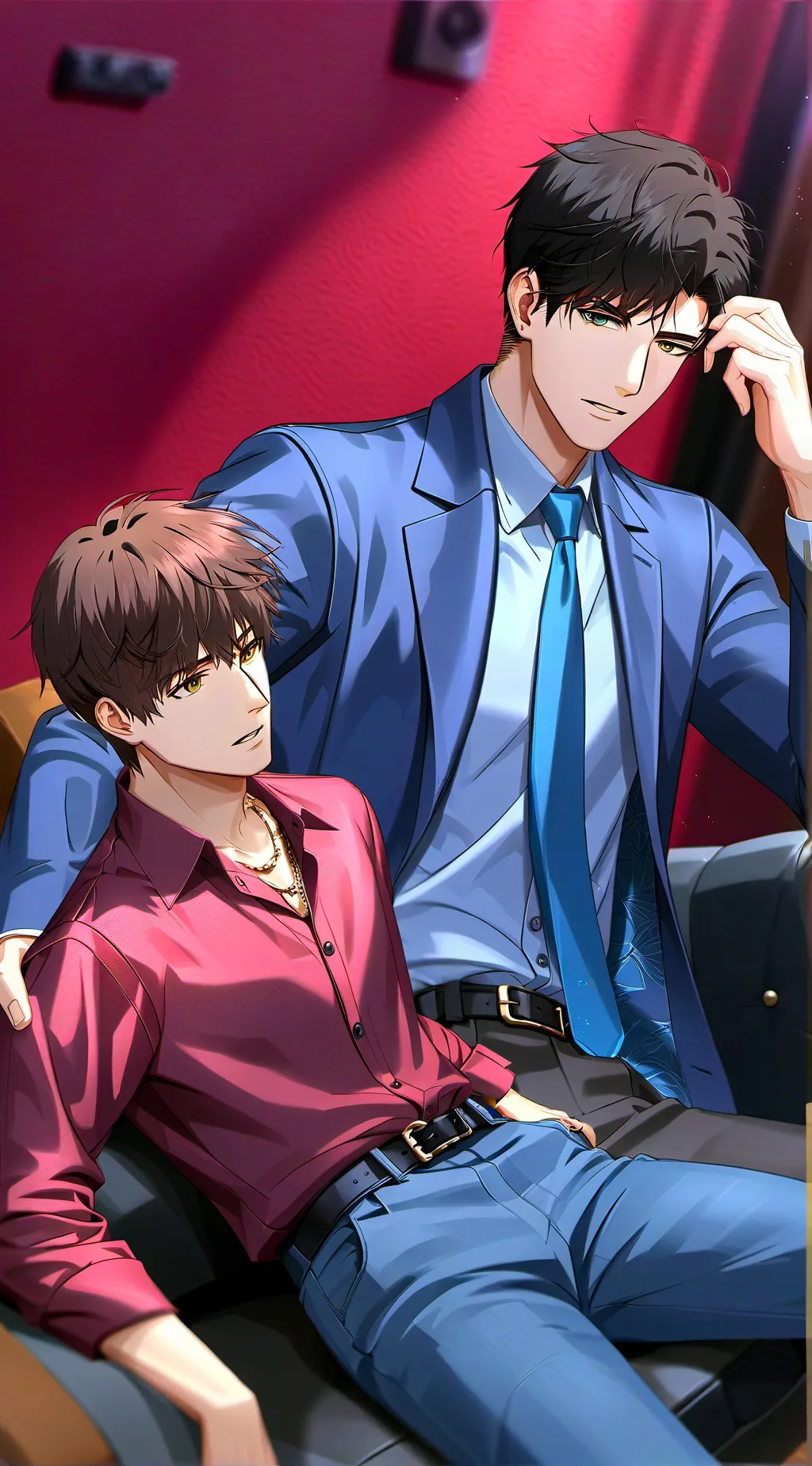 ai character: James and Jamie background