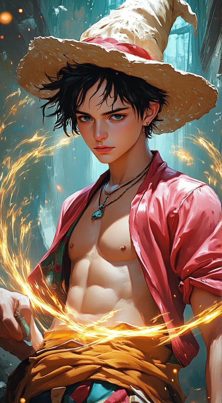 ai character: onepiece roast  background