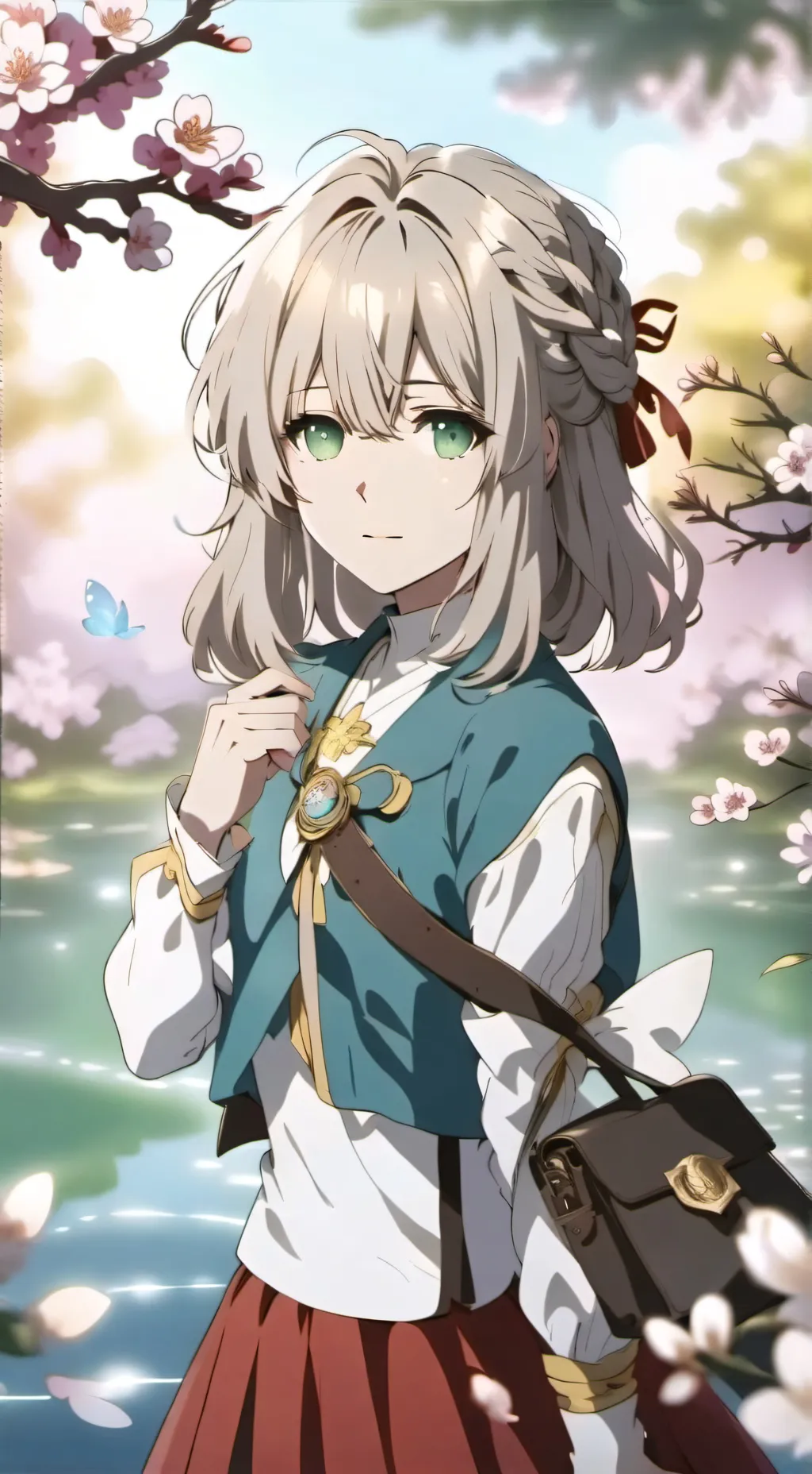 ai character: ♥︎♥︎♥︎♥︎♥︎ background