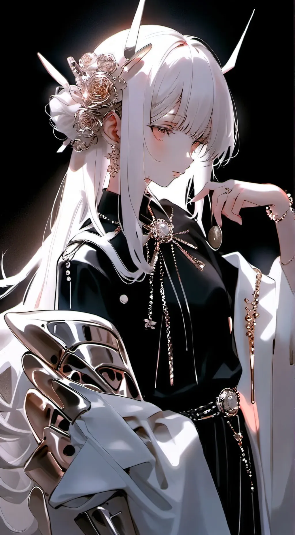 ai character: Ангелина  background