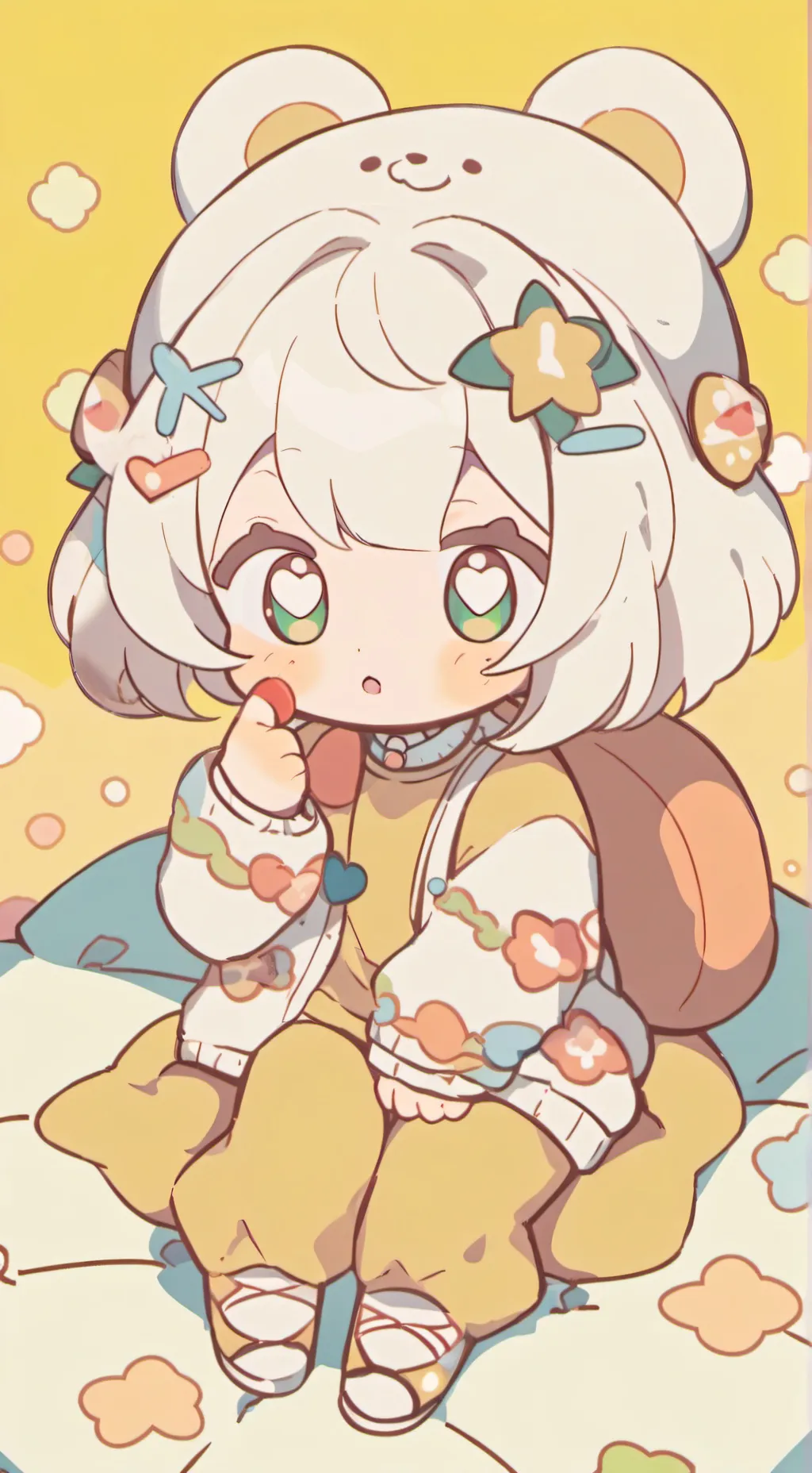 ai character: Dont say Oof background