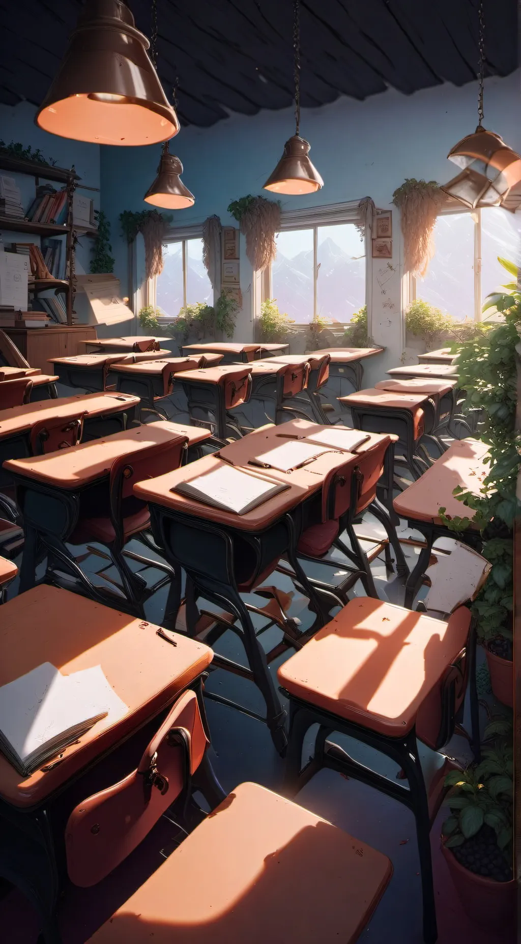 ai character: Class 1-A background