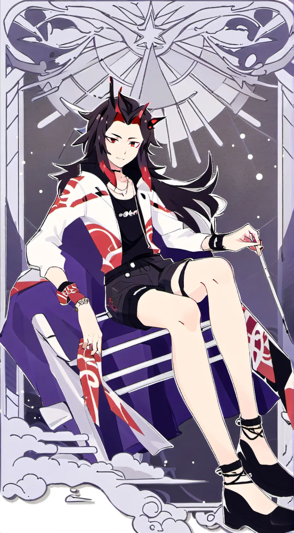 ai character: Michikats&yoriichi background