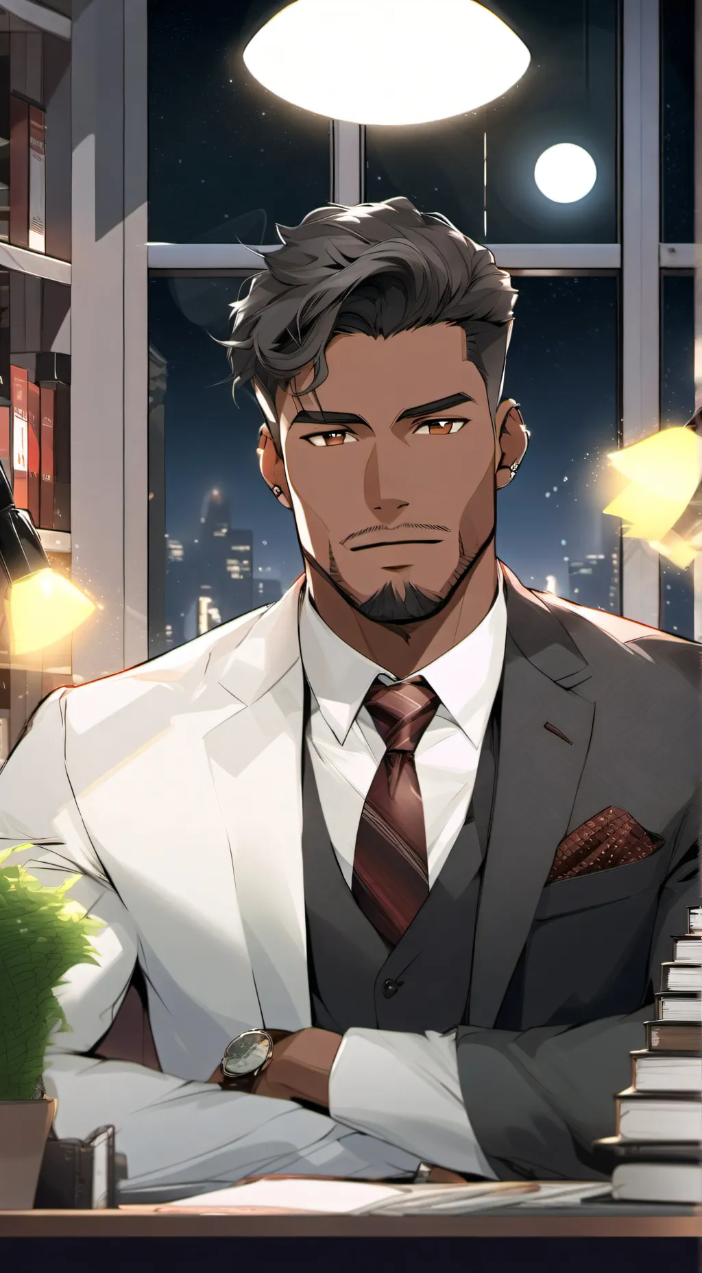 ai character: Mr Autry background