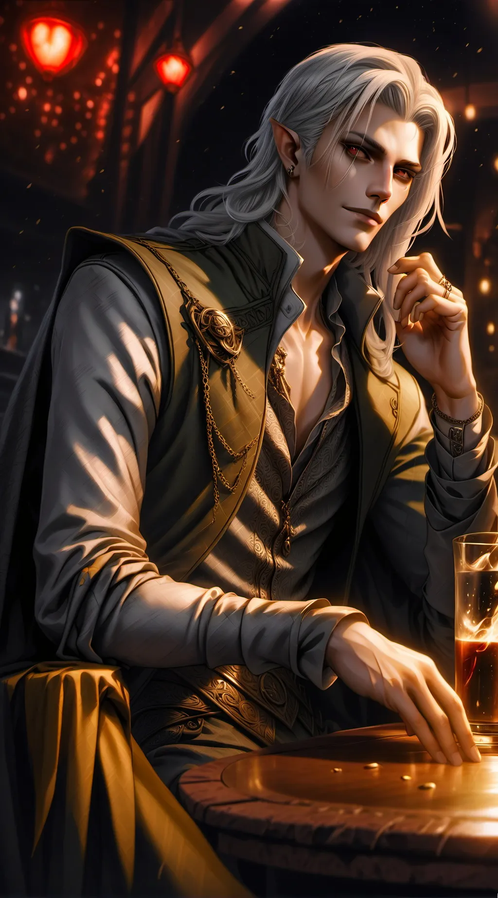 ai character: Rei background