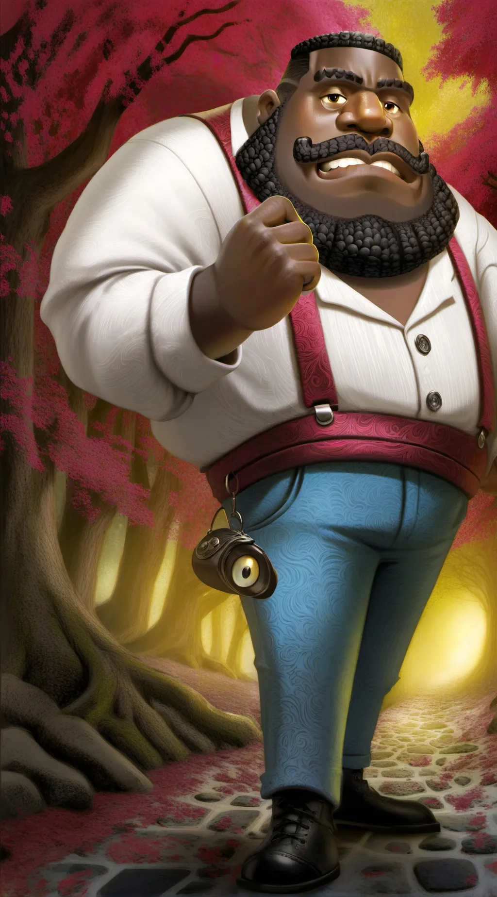 ai character: FELLA JOE  background