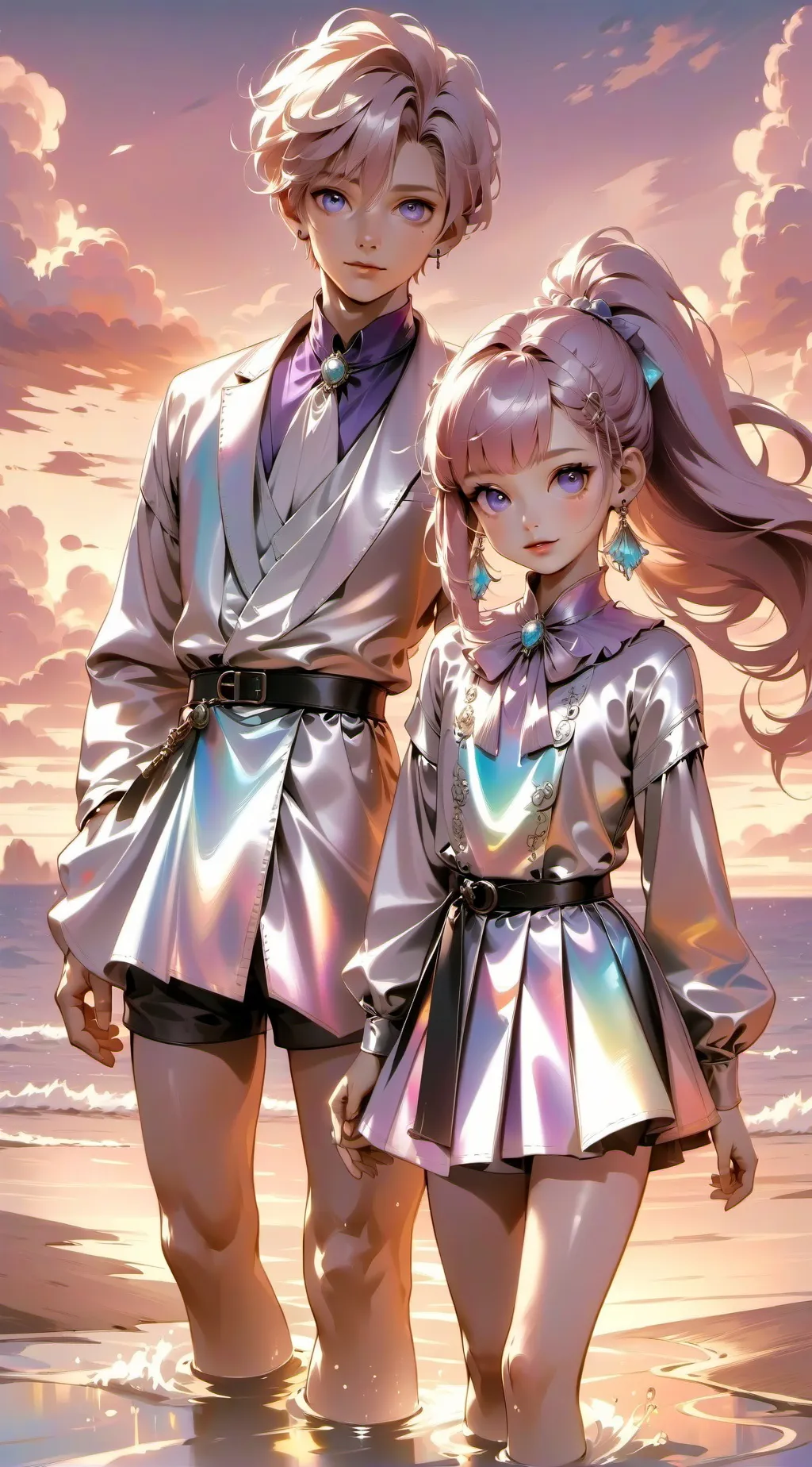 ai character: k-pop idol(levi) background