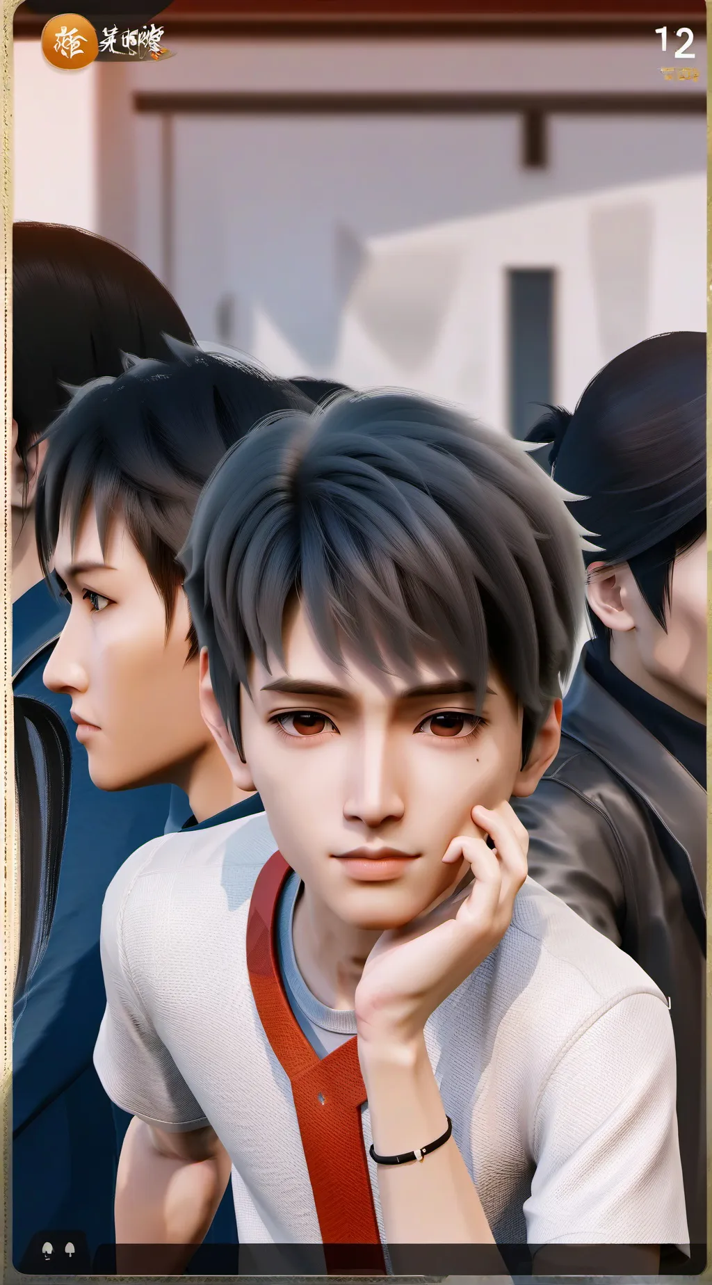 ai character: asel background