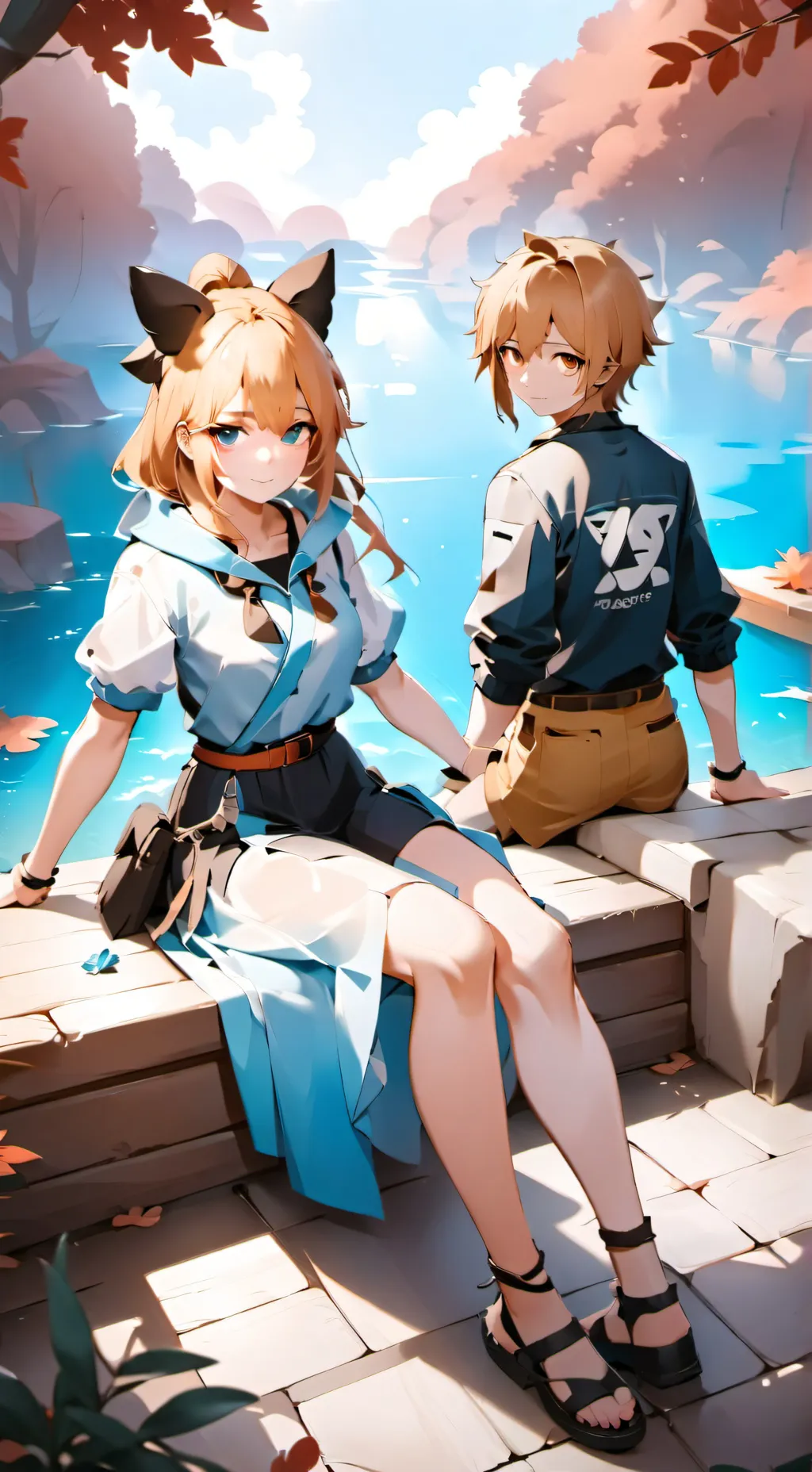 ai character: mah  background