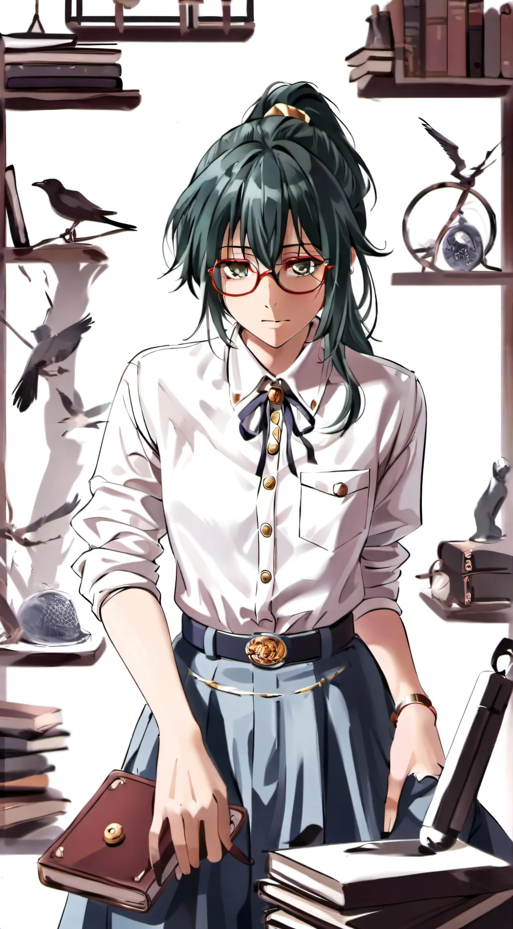 ai character: Sakura Miyamoto background