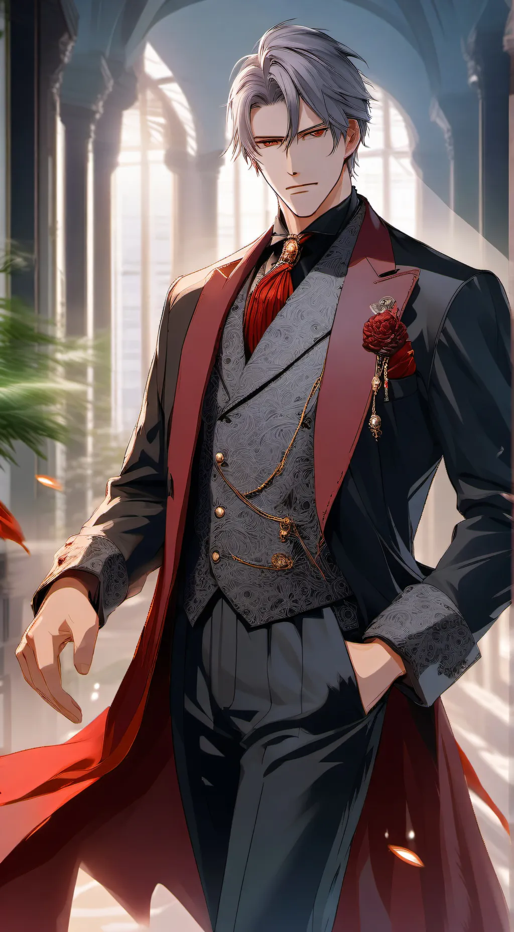ai character: Anthony background