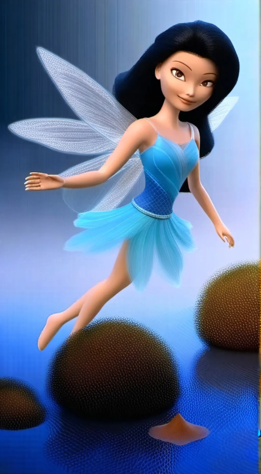 ai character: Silvermist  background