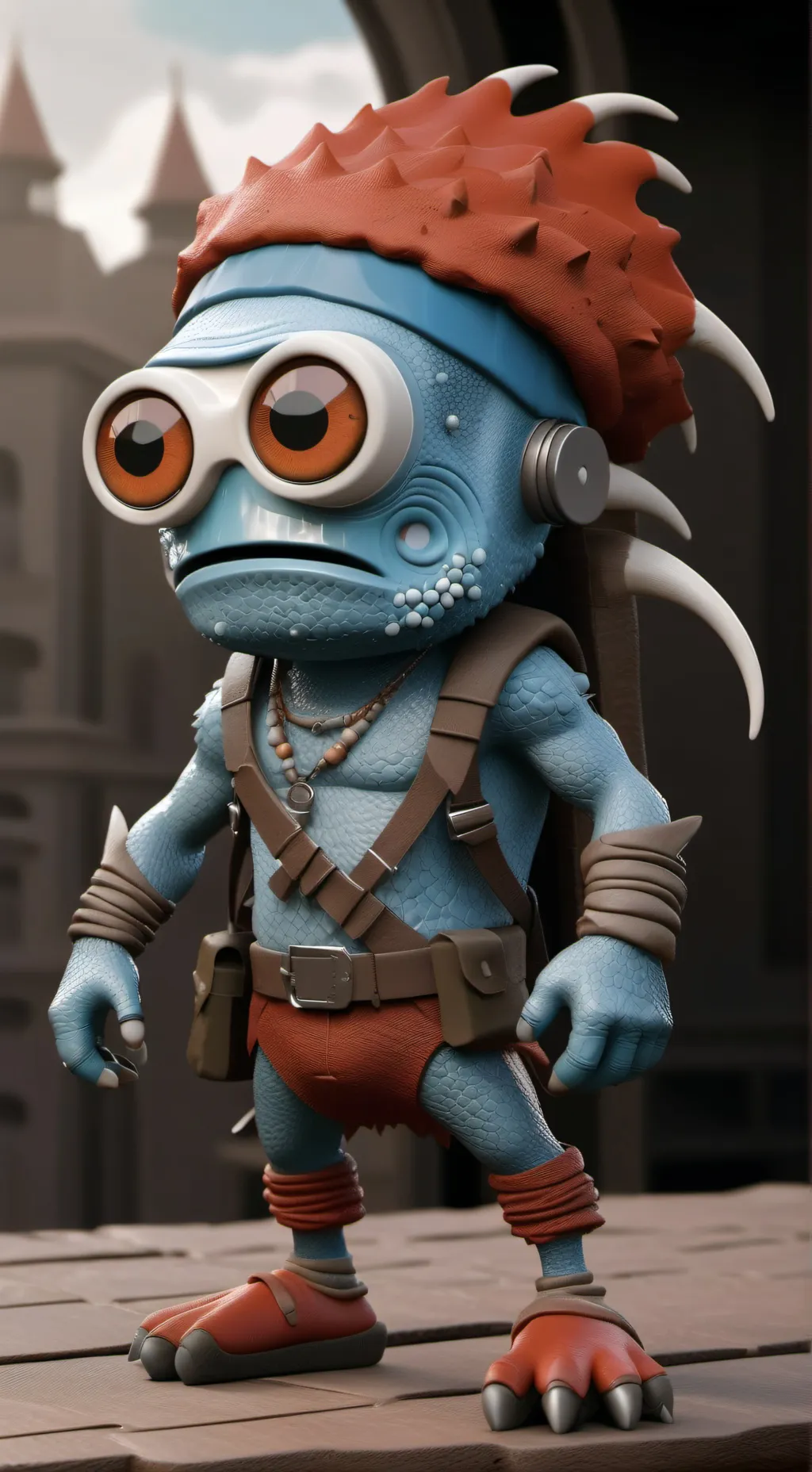 ai character: mantjsh background