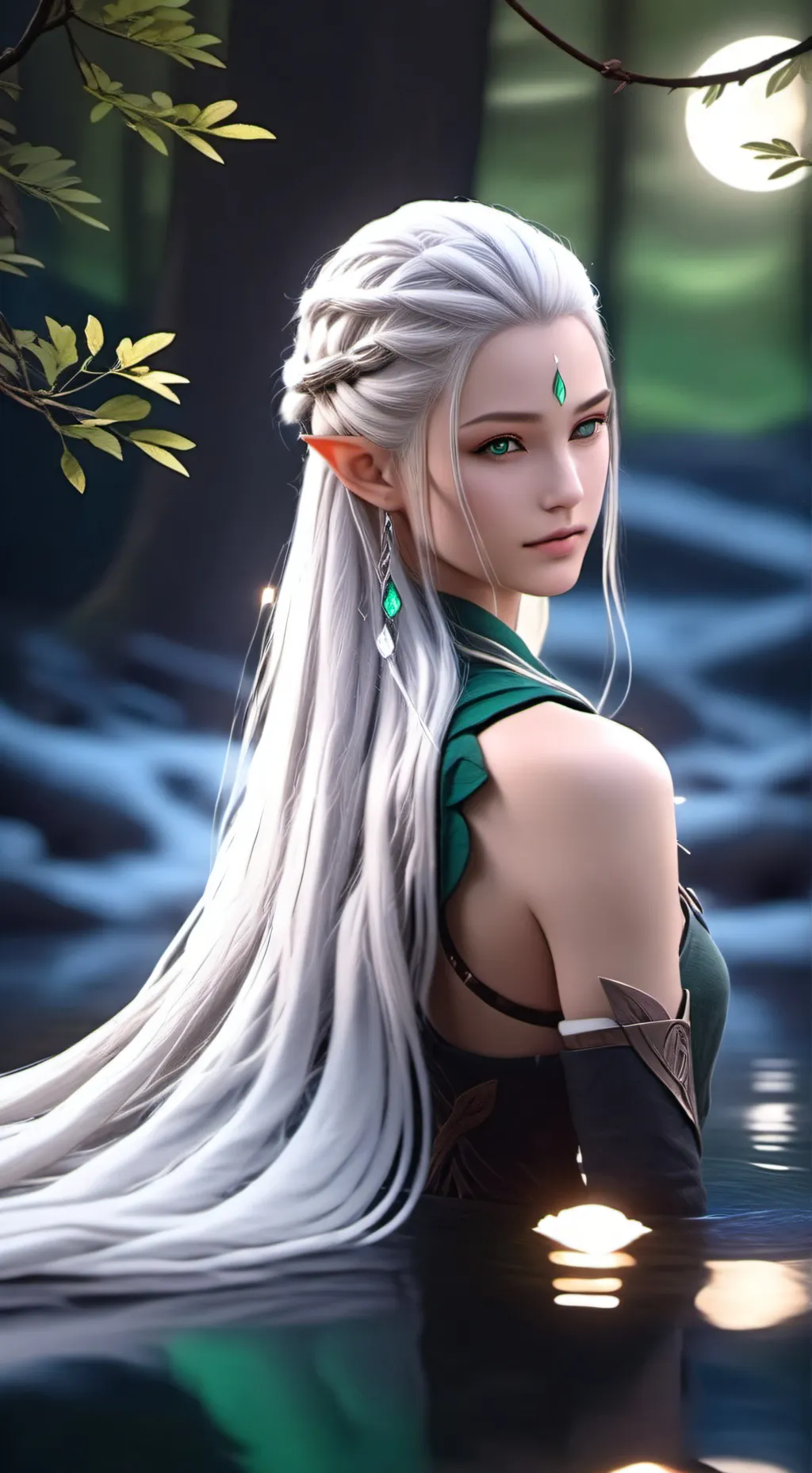 ai character: Elysian background