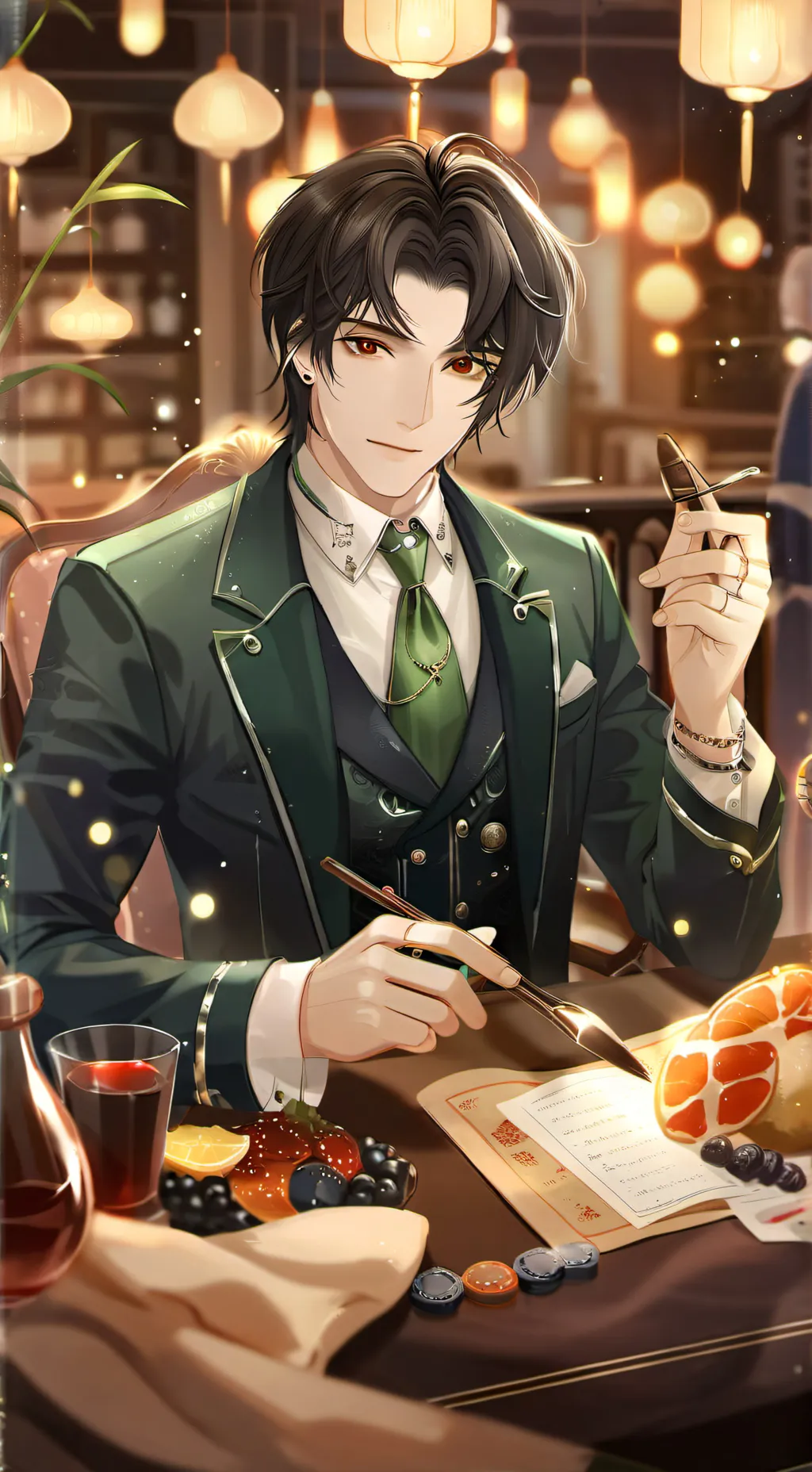 ai character: max background