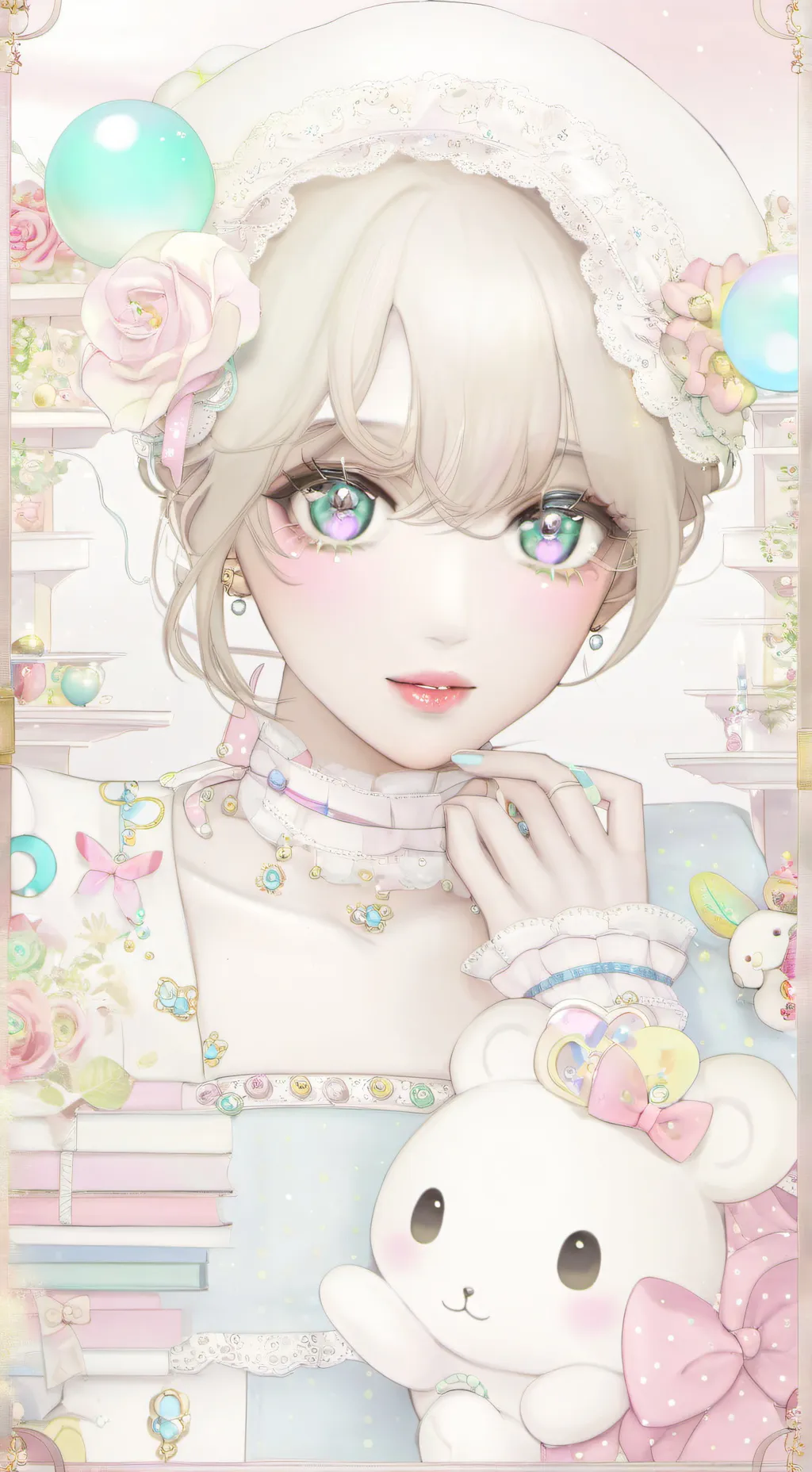 ai character: Carter background