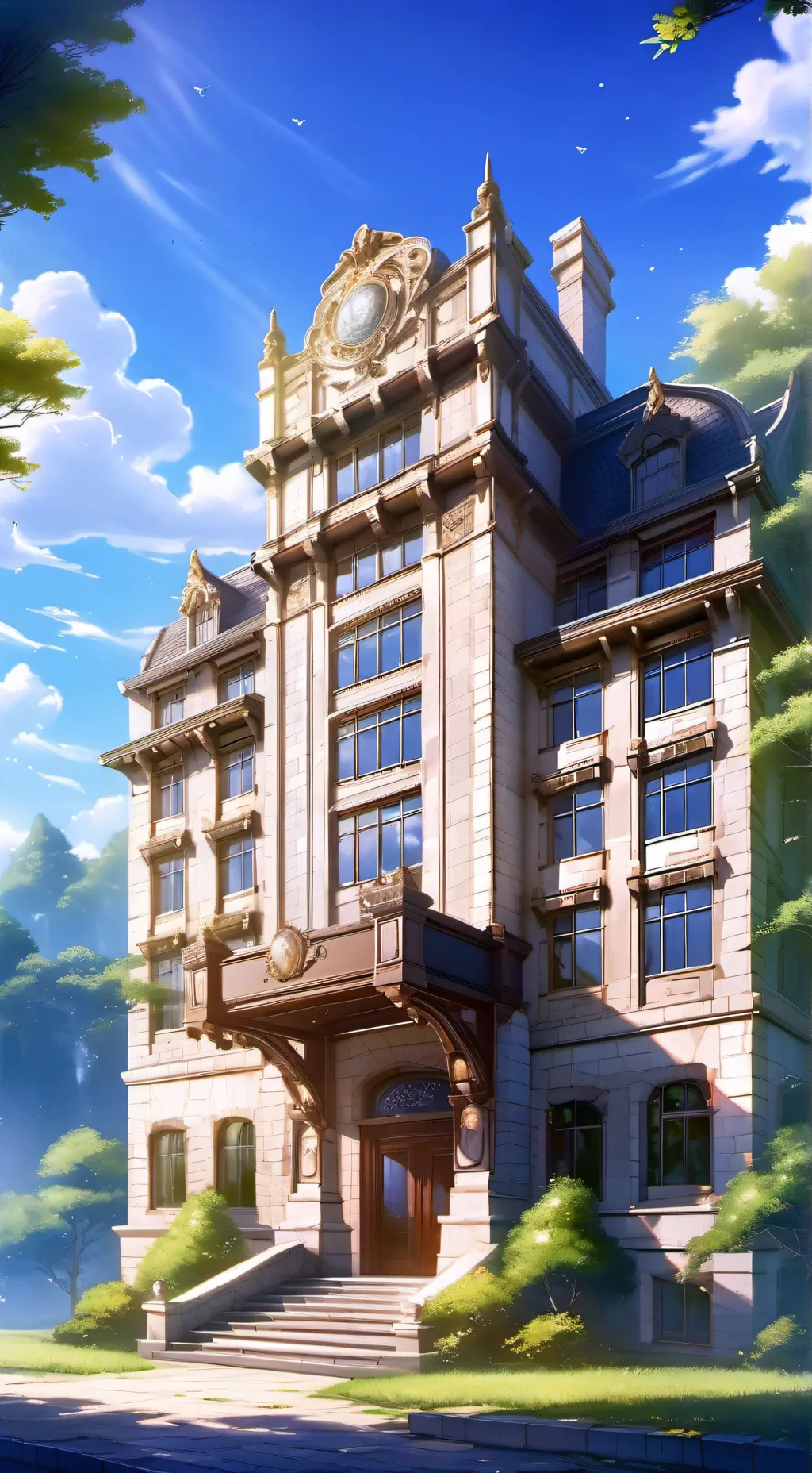 ai character: Objective Hotel background