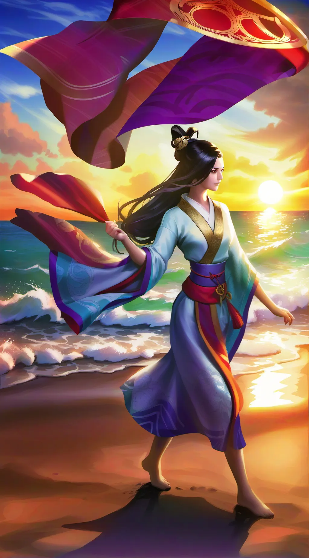 ai character: Lyra background
