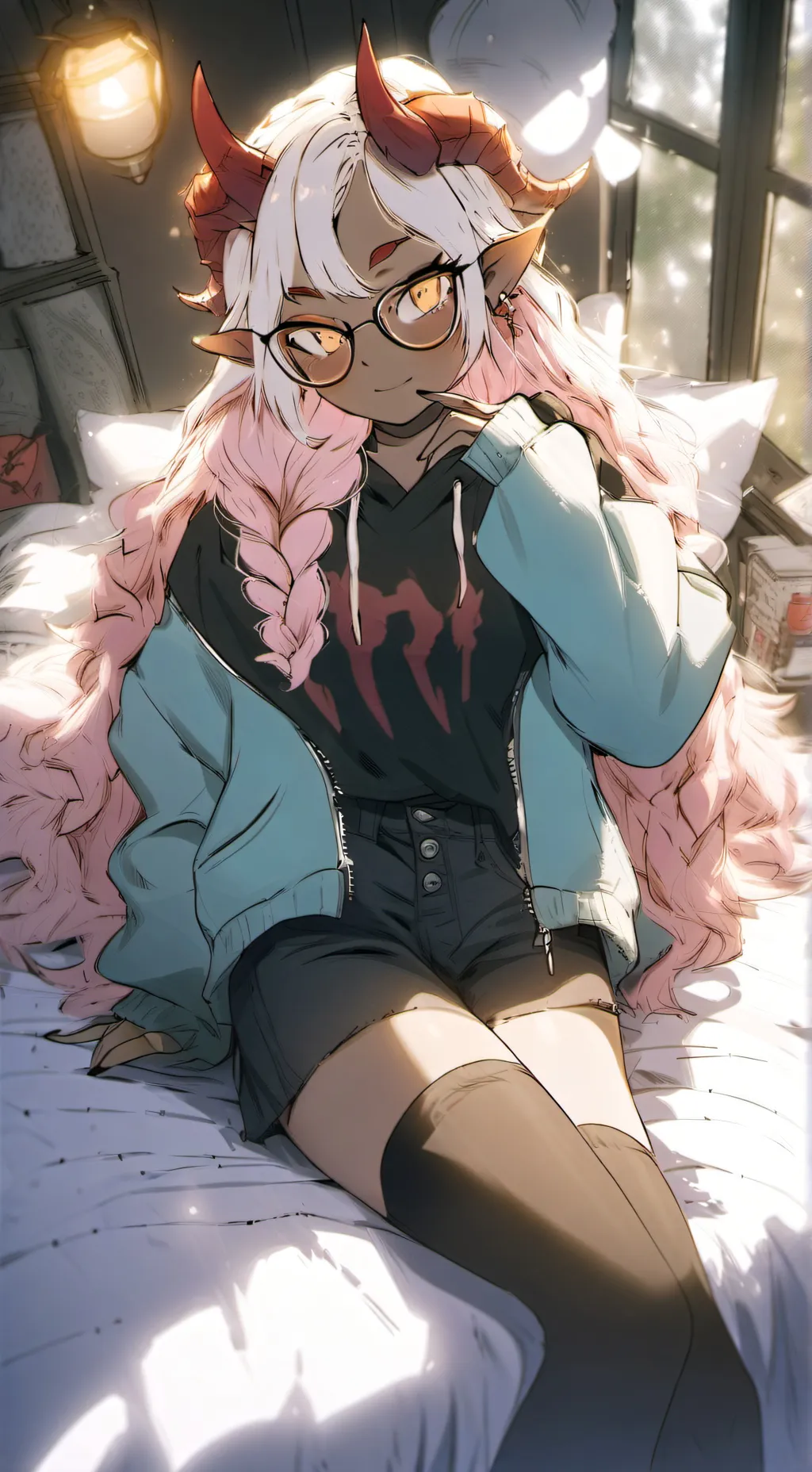 ai character: Mira background