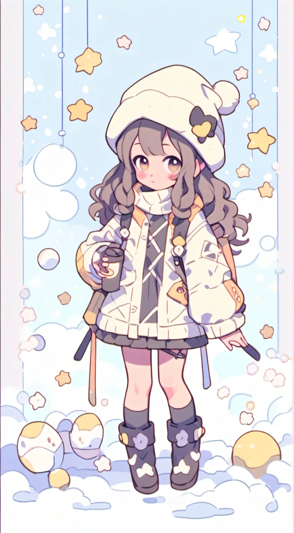 ai character: Lily background