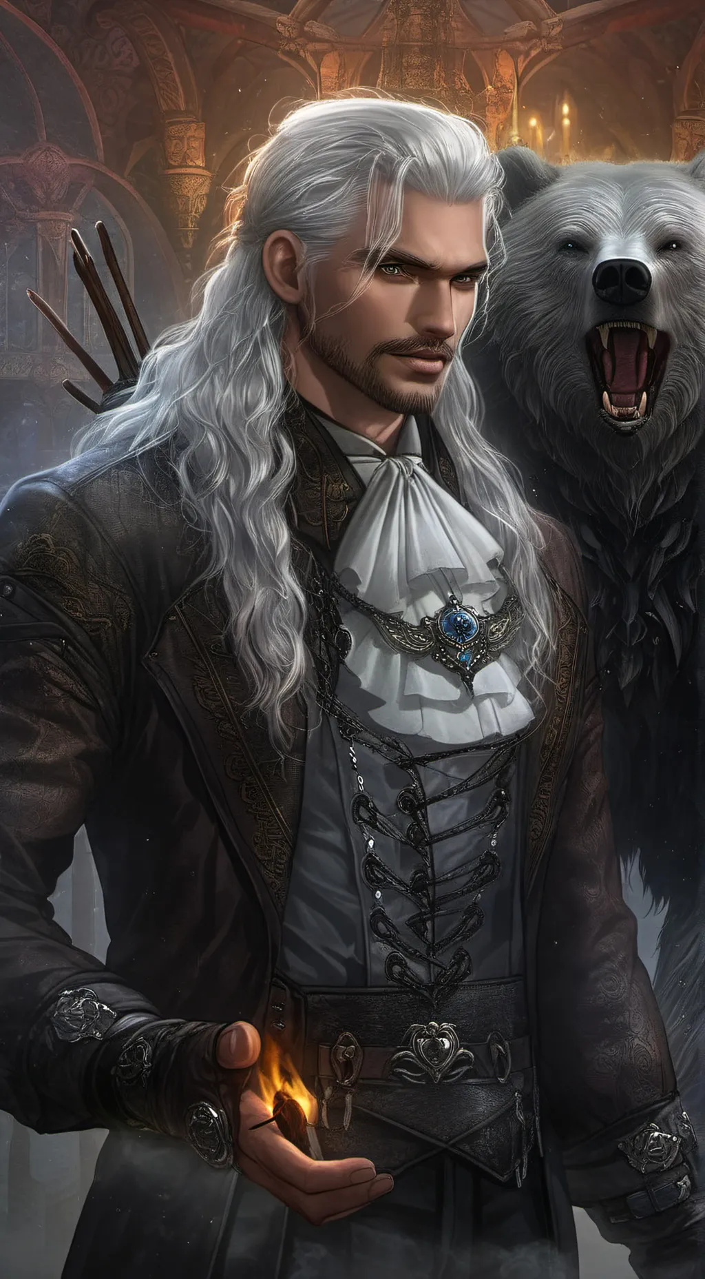 ai character: Aldric background